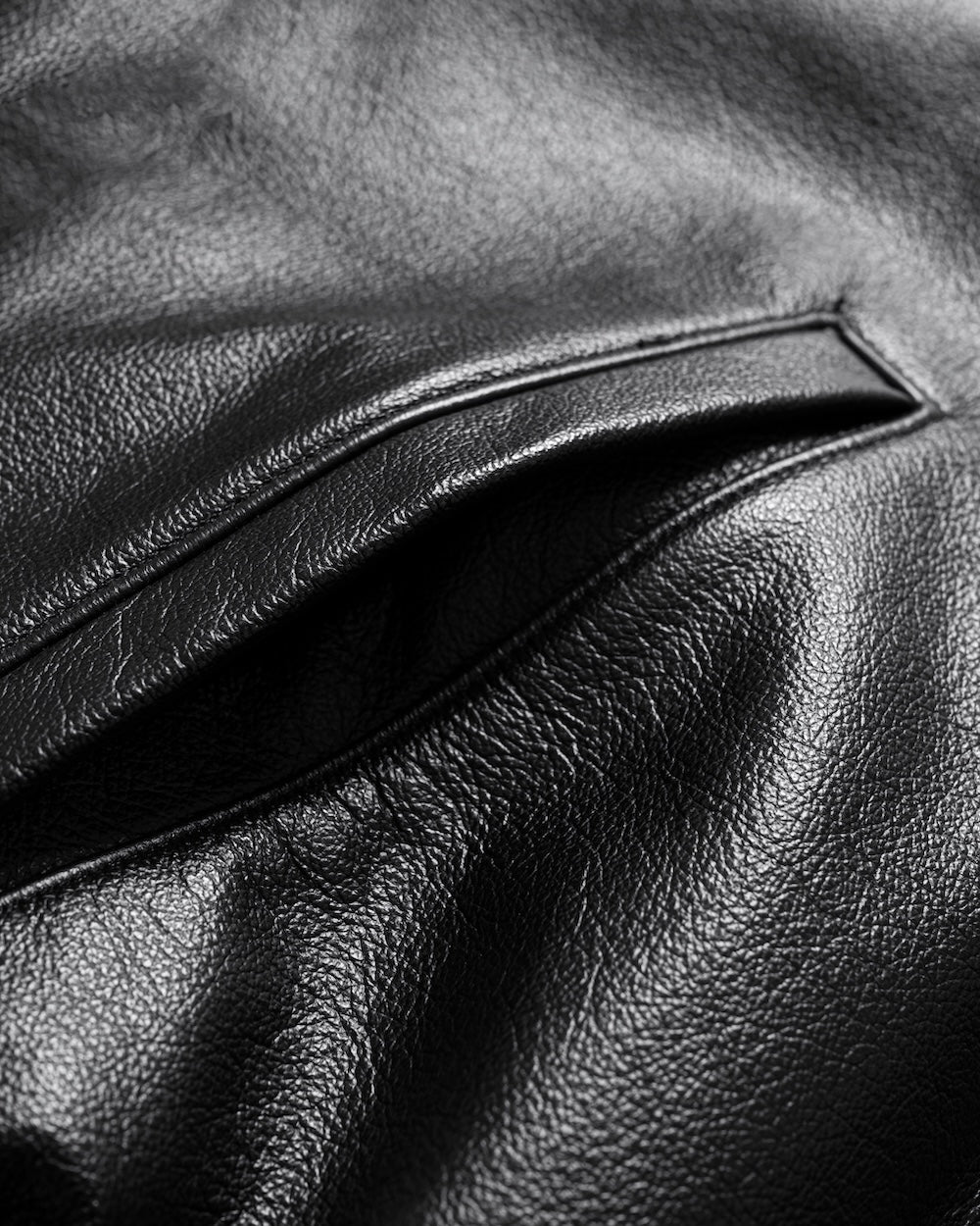 MAMAFIA EMBELLISHED LEATHER JACKET - BLACK