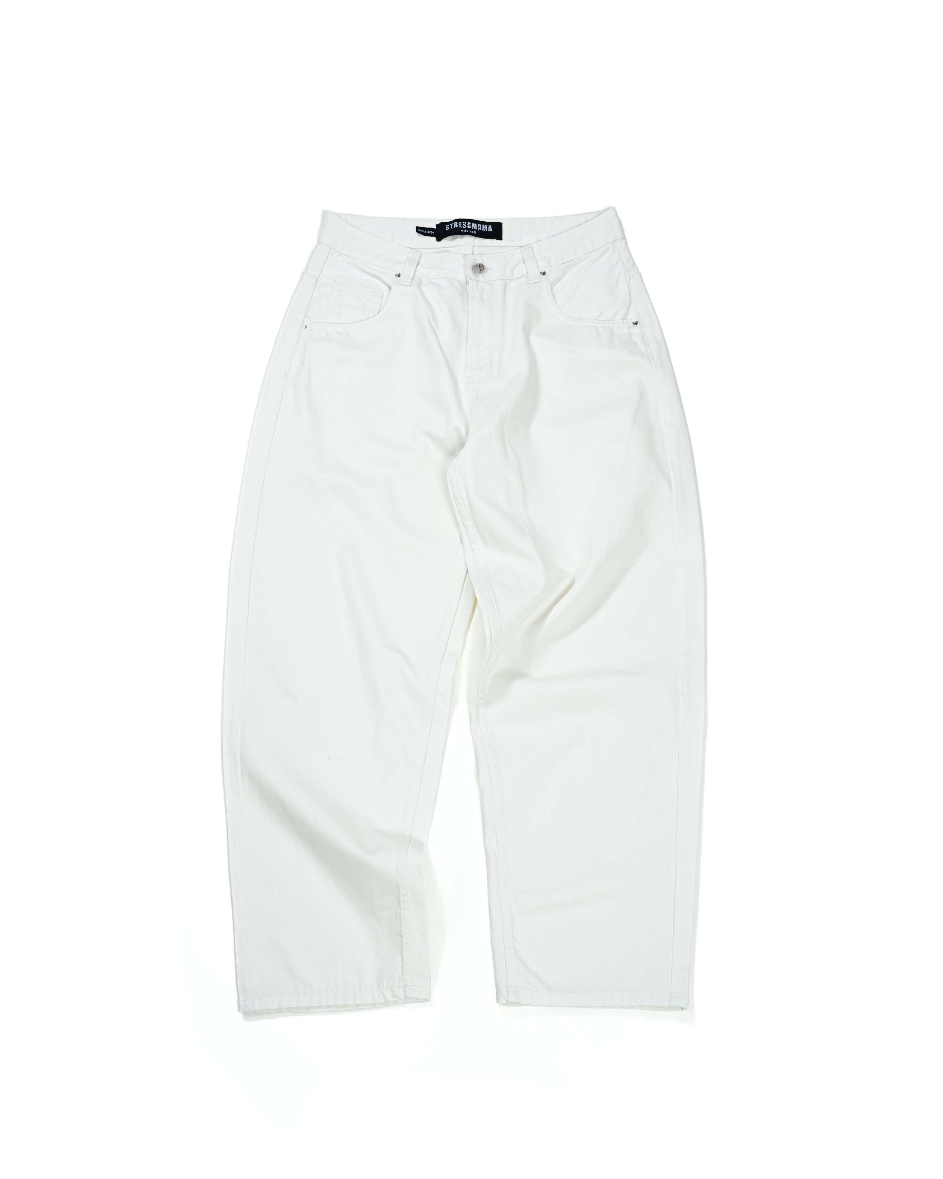 FW25 PLAIN JEANS - WHITE