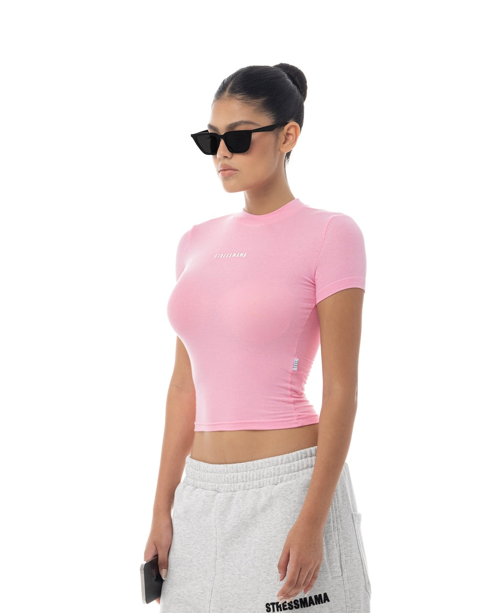 FALL25 LOGO BABYTEE - PINK