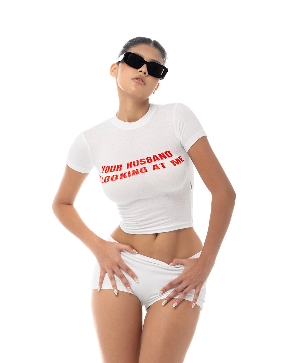 FALL25 HOTTIE BABYTEE - WHITE