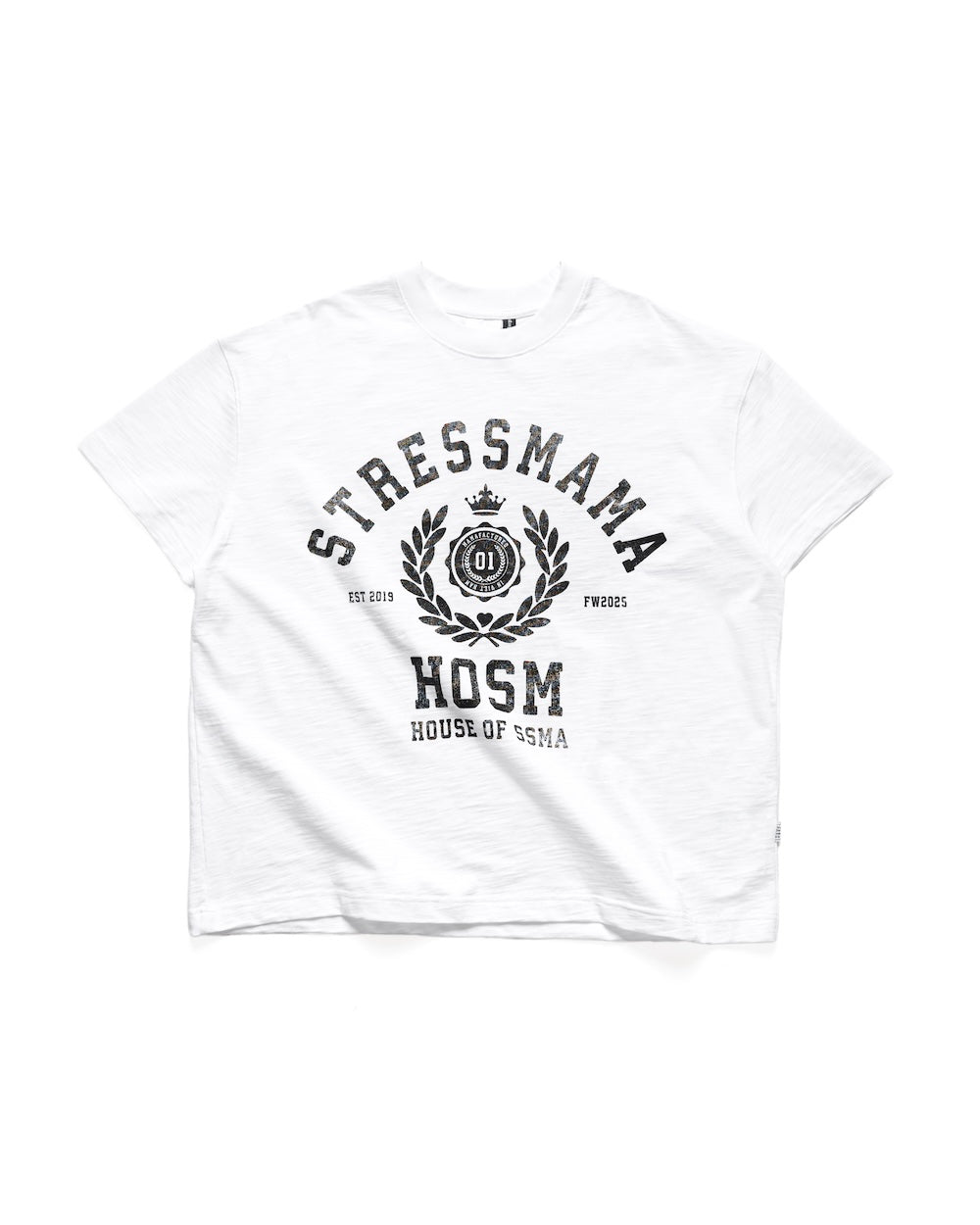 FALL25 HOSM BIG-BOXY T-SHIRT - WHITE