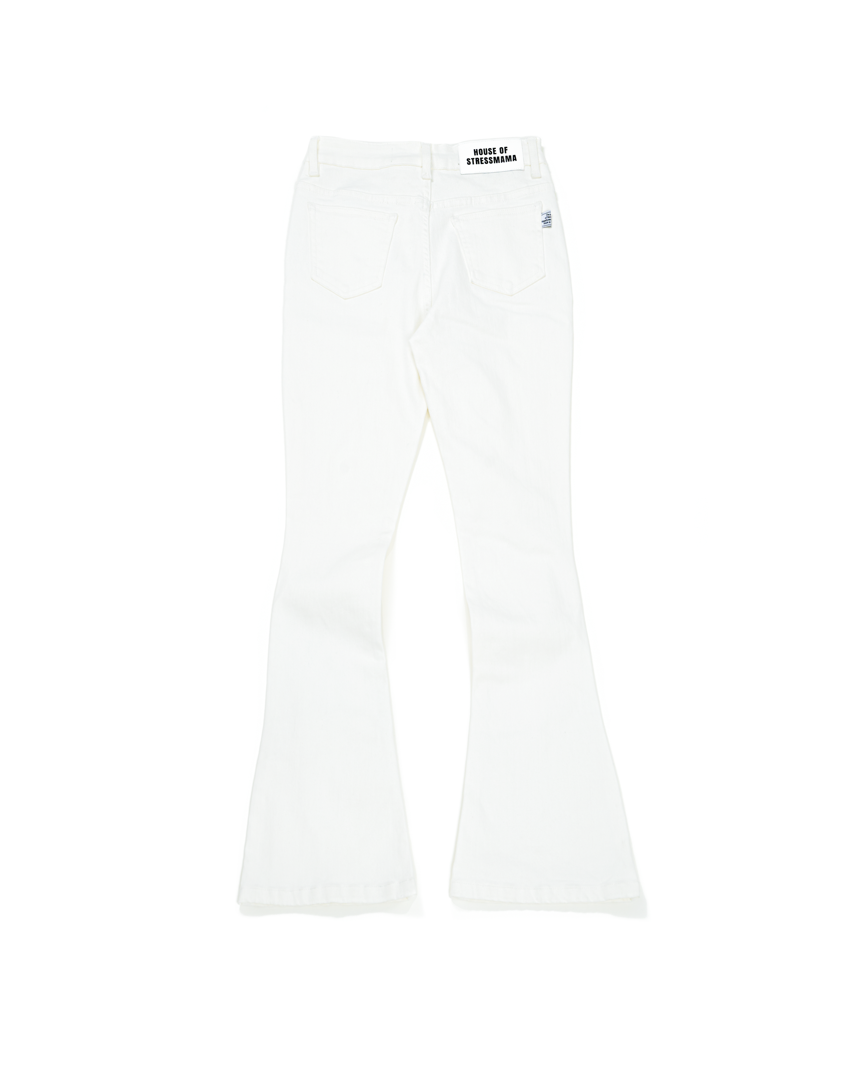 FW25 FLARED JEANS - WHITE