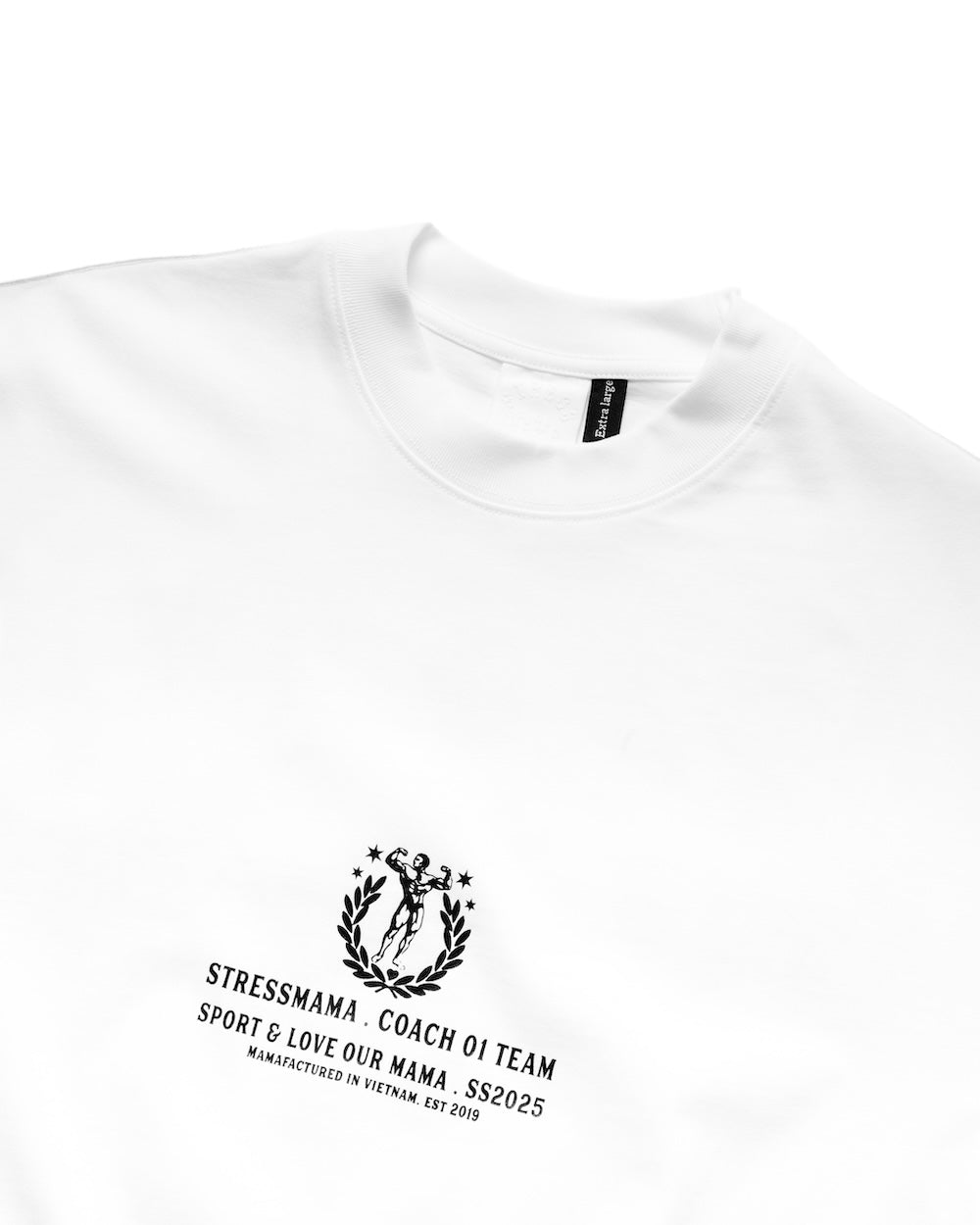 SSMA BODYBUILDING T-SHIRT - WHITE