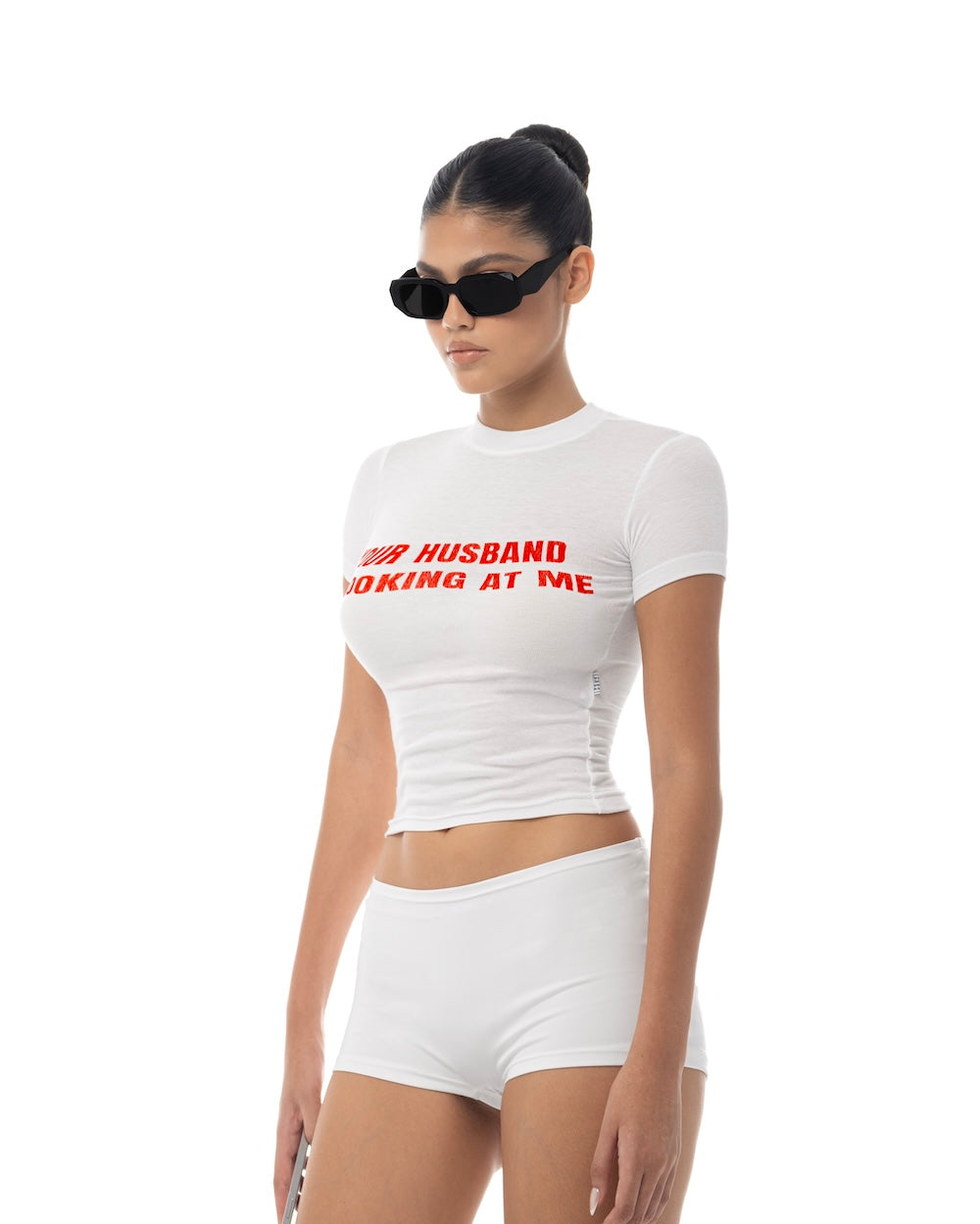 FALL25 HOTTIE BABYTEE - WHITE