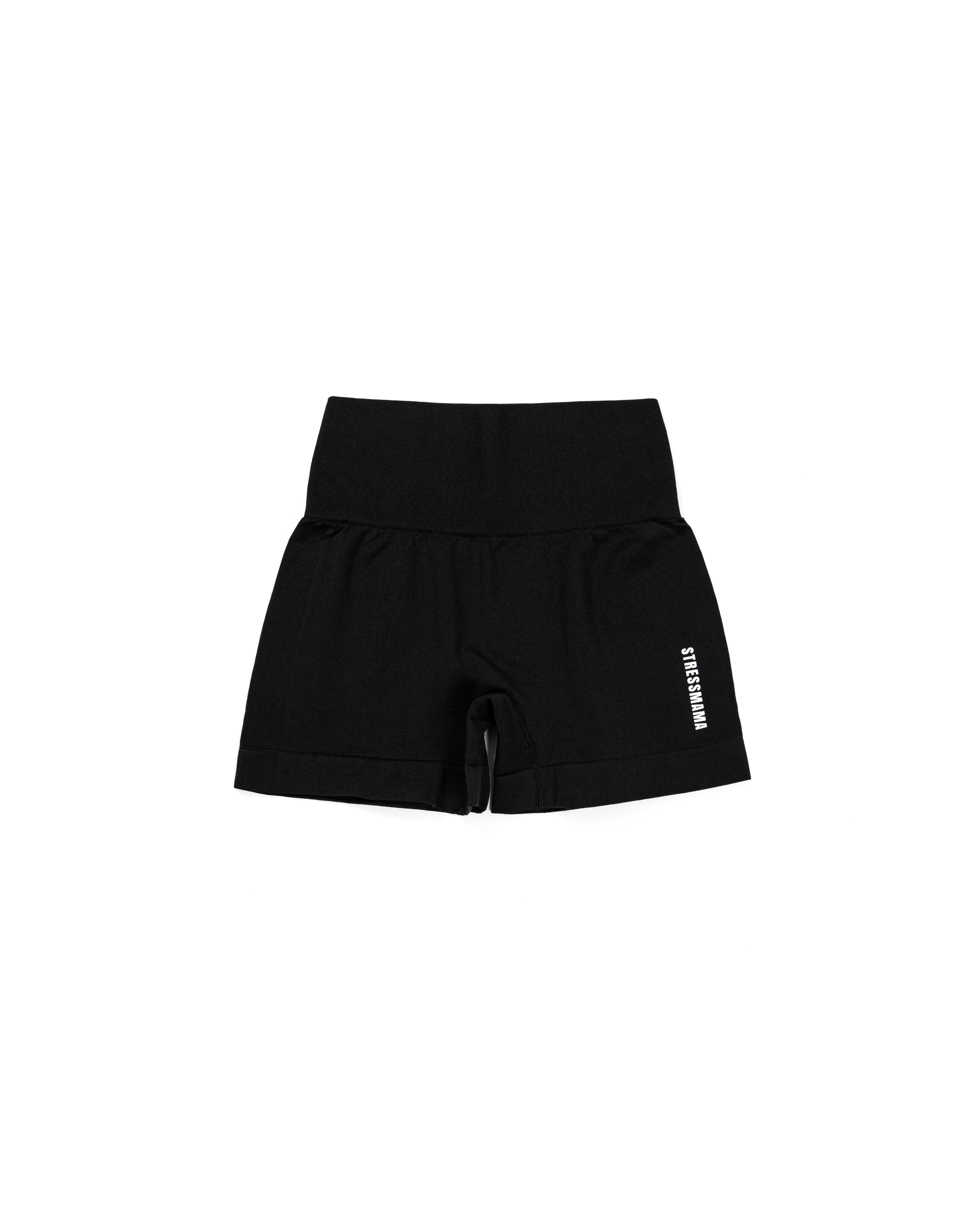 FW25 SSMA BIKER SHORTS - BLACK