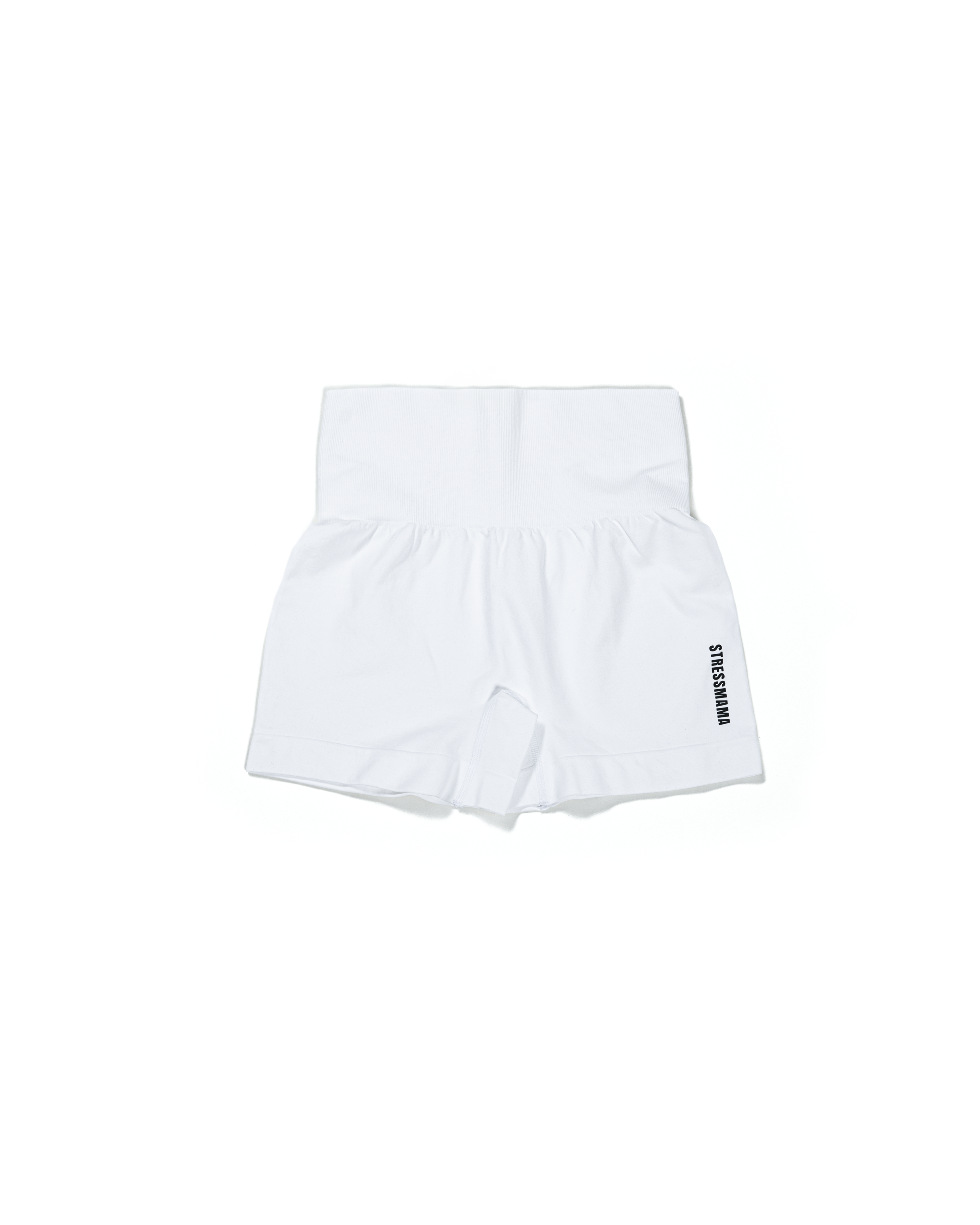 FW25 SSMA BIKER SHORTS - WHITE