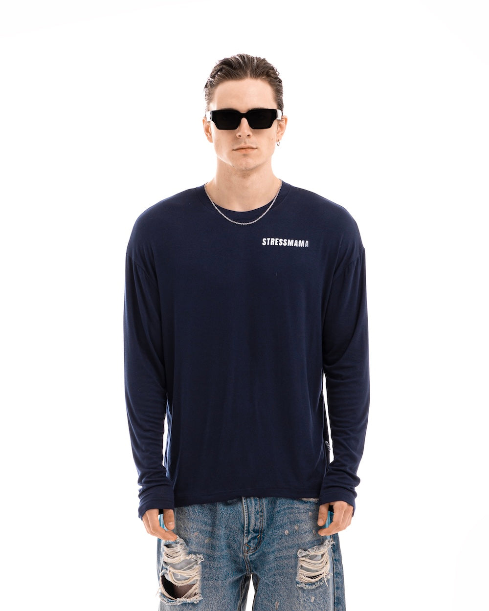 HÔTEL MAMA LONGSLEEVE - DARK BLUE