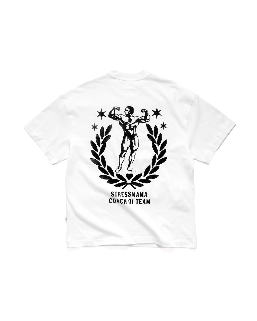 SSMA BODYBUILDING T-SHIRT - WHITE