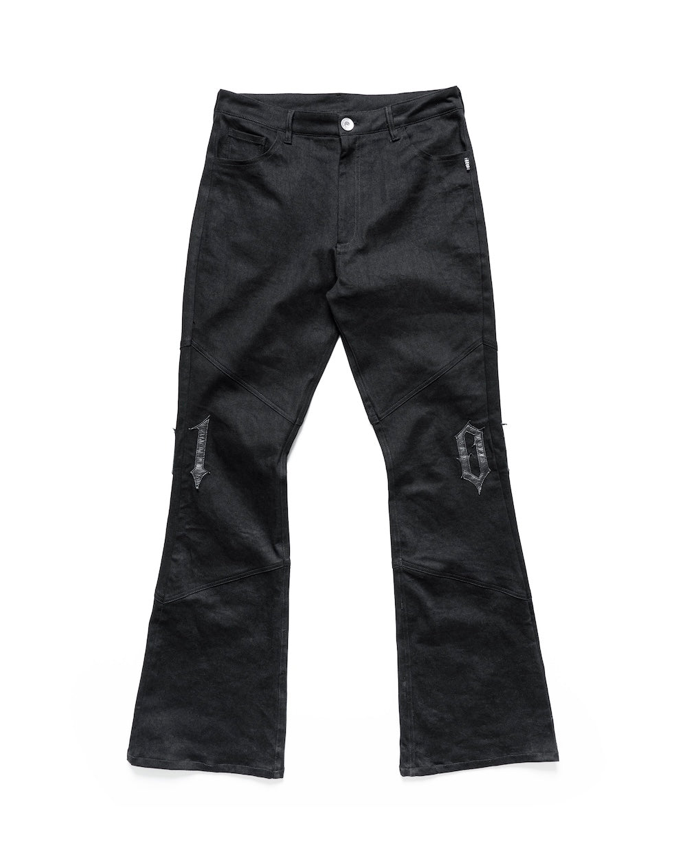 MAMAFIA 01 FLARED JEANS - BLACK