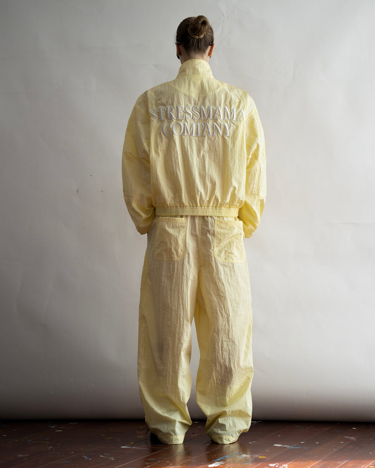 SSMA COMPANY TRACKSUIT PANTS - YELLOW
