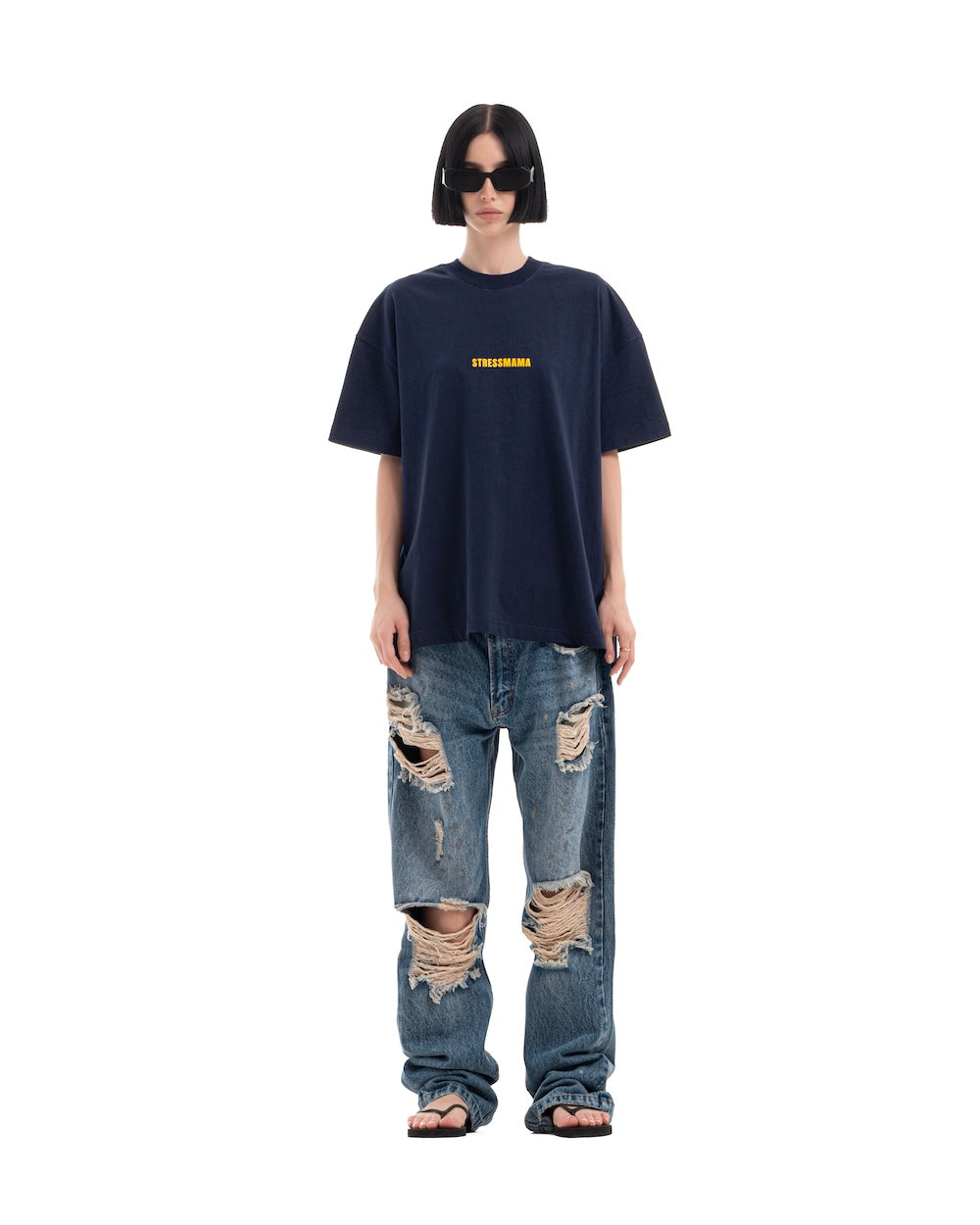 SSMA "S" T-SHIRT - BLUE