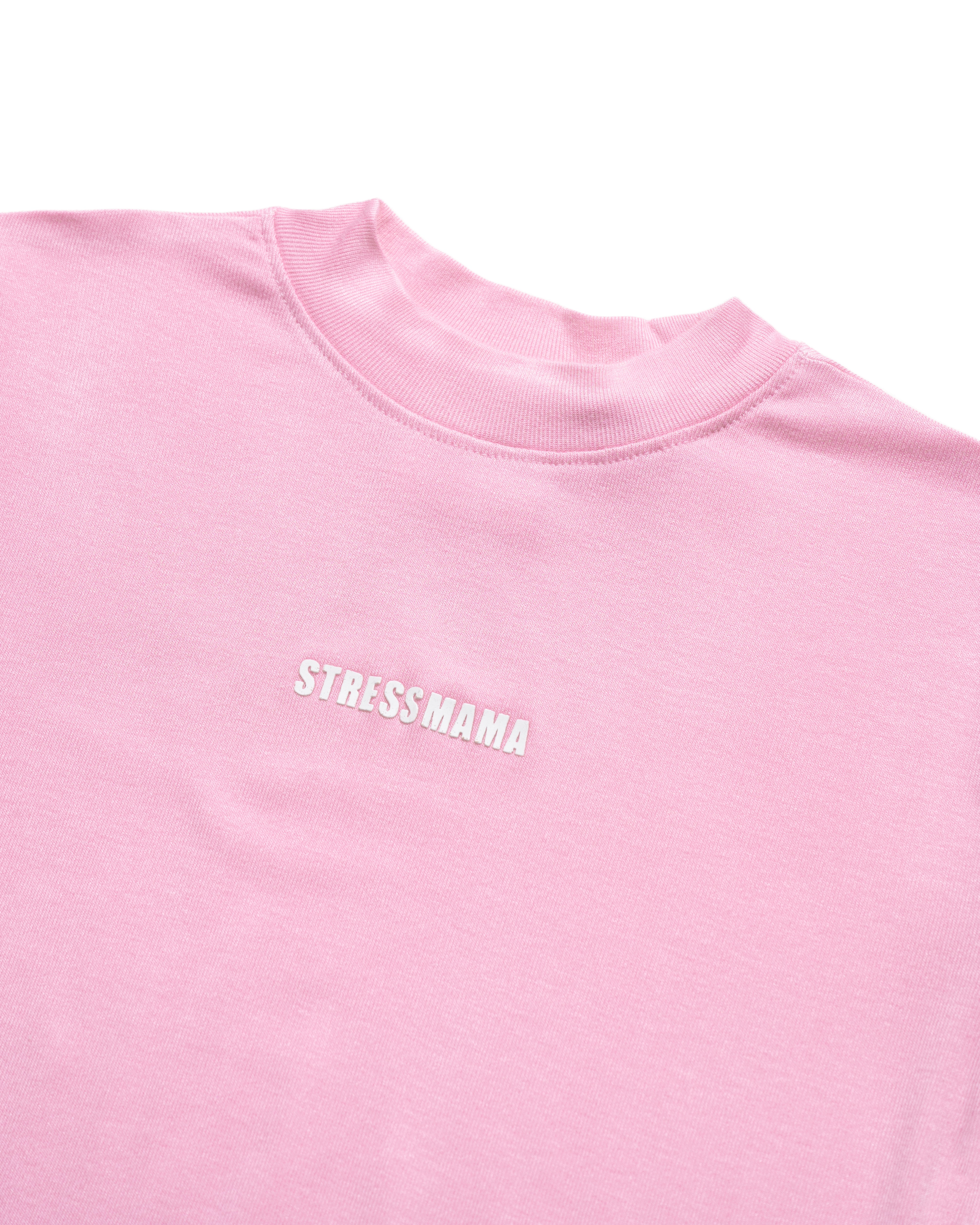 FALL25 LOGO BABYTEE - PINK – STRESSMAMA