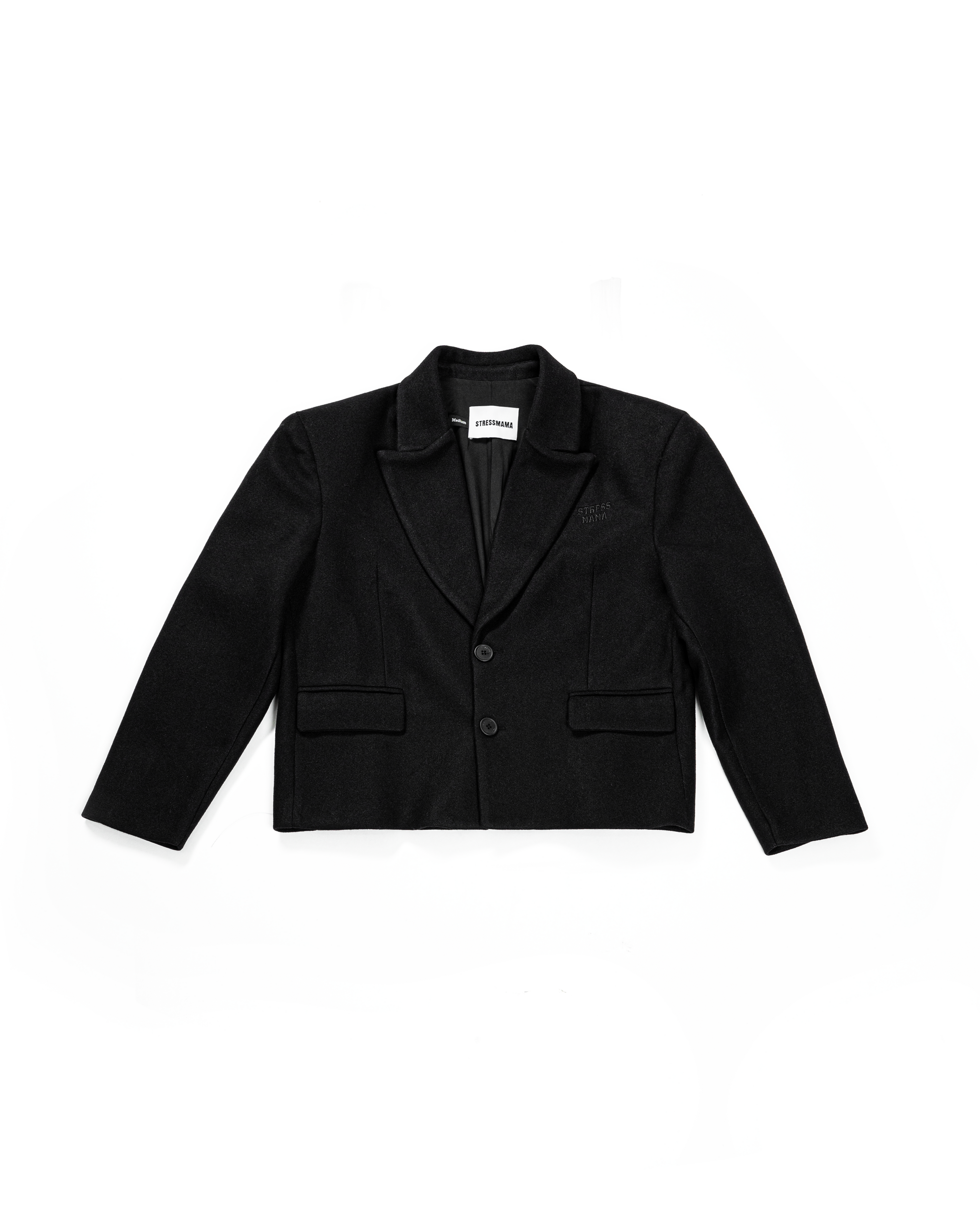 FW25 BASIC BLAZER - BLACK