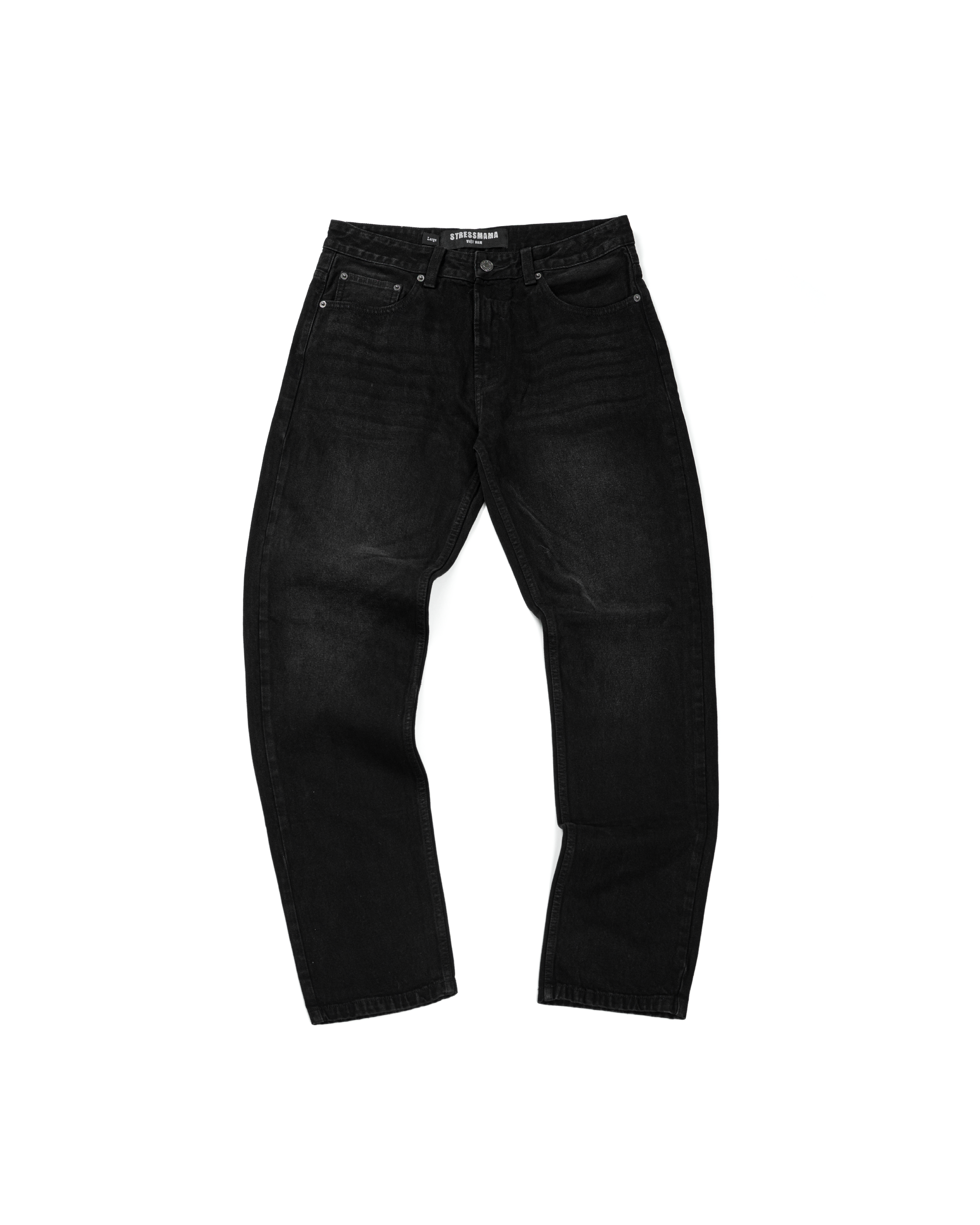 FW25 LOOSE FIT JEANS - BLACK