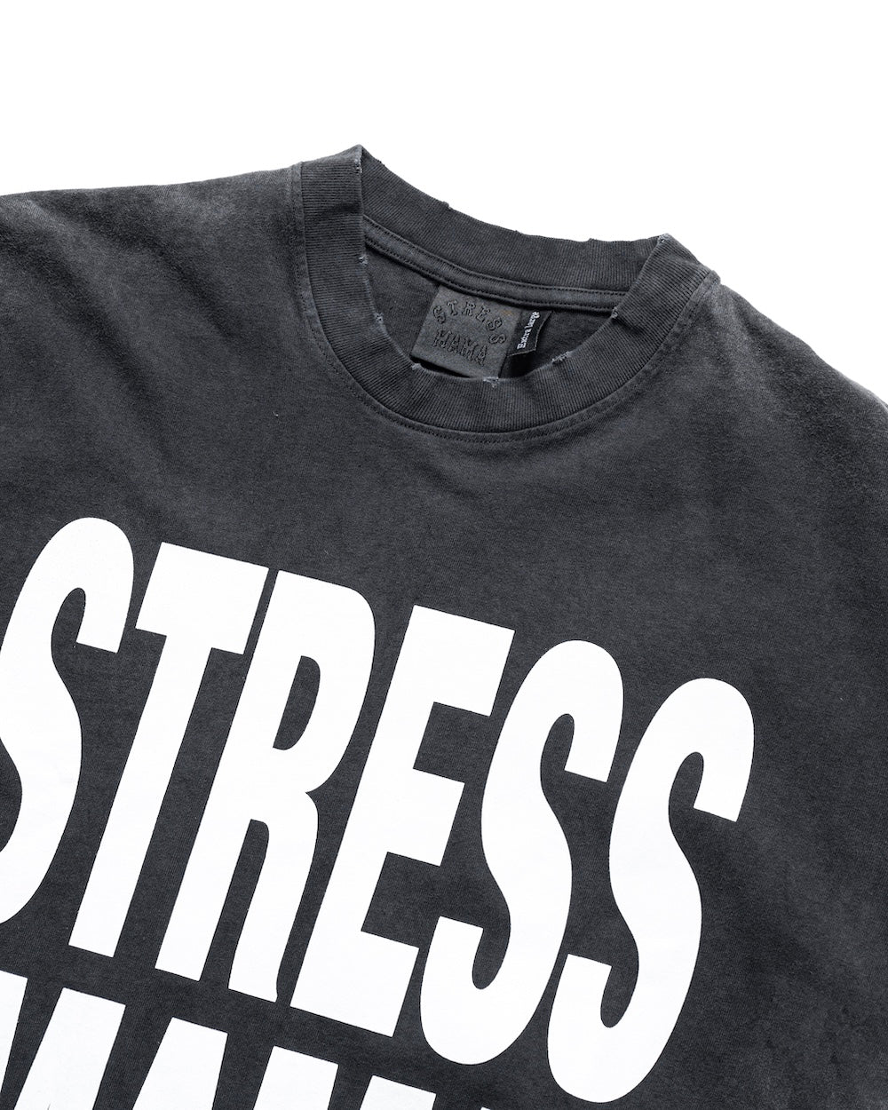 MAMAFIA BASIC WASHED T-SHIRT - BLACK