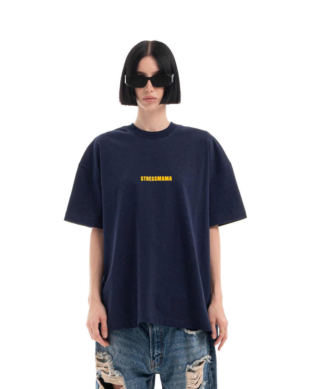 SSMA "S" T-SHIRT - BLUE