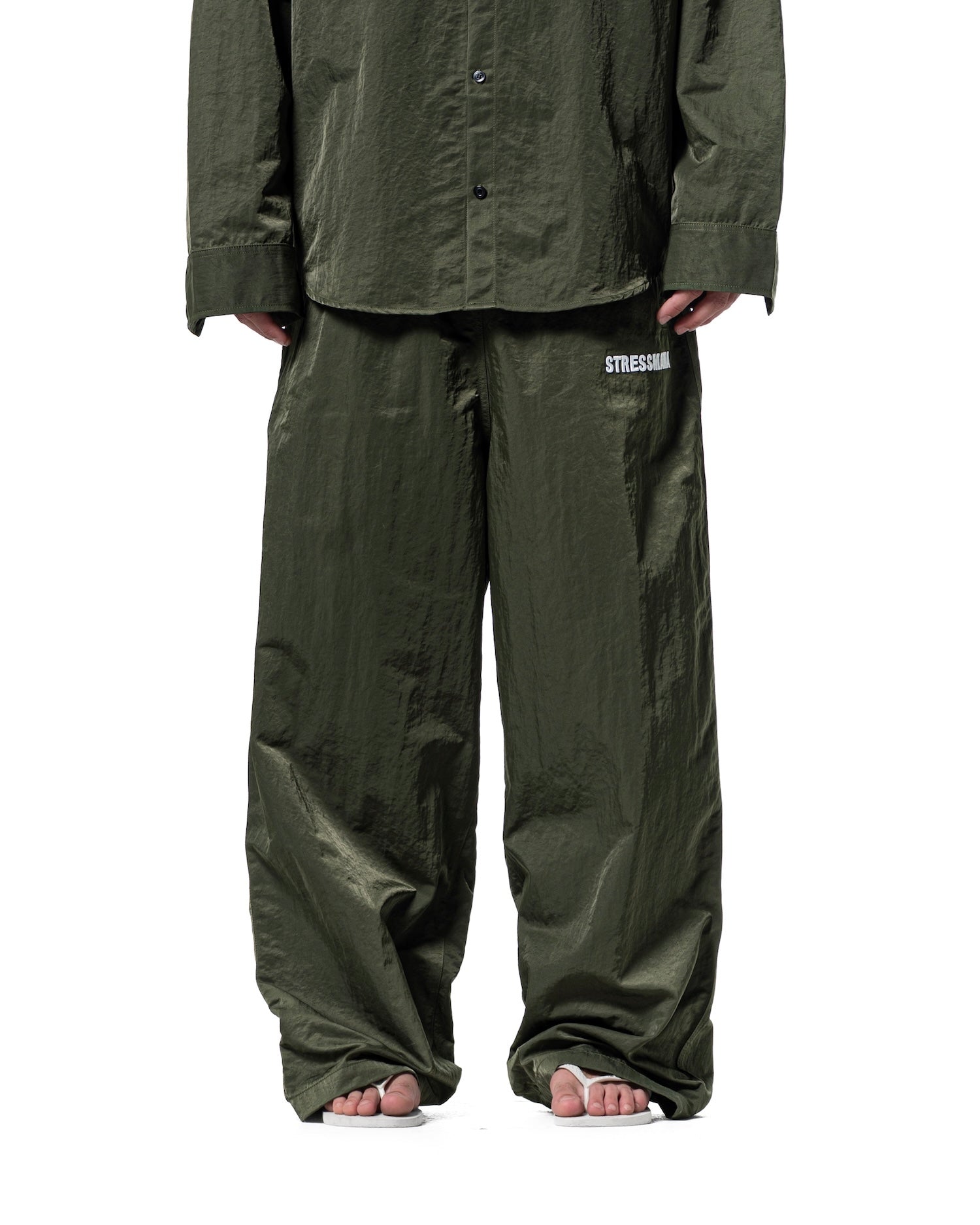 SSMA COACH TRACKSUIT PANTS - GREEN