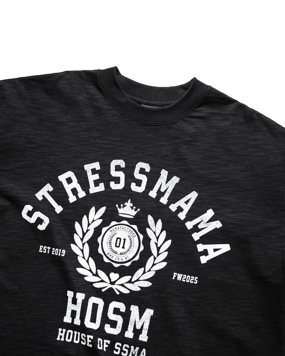 FALL25 HOSM BIG-BOXY T-SHIRT - BLACK