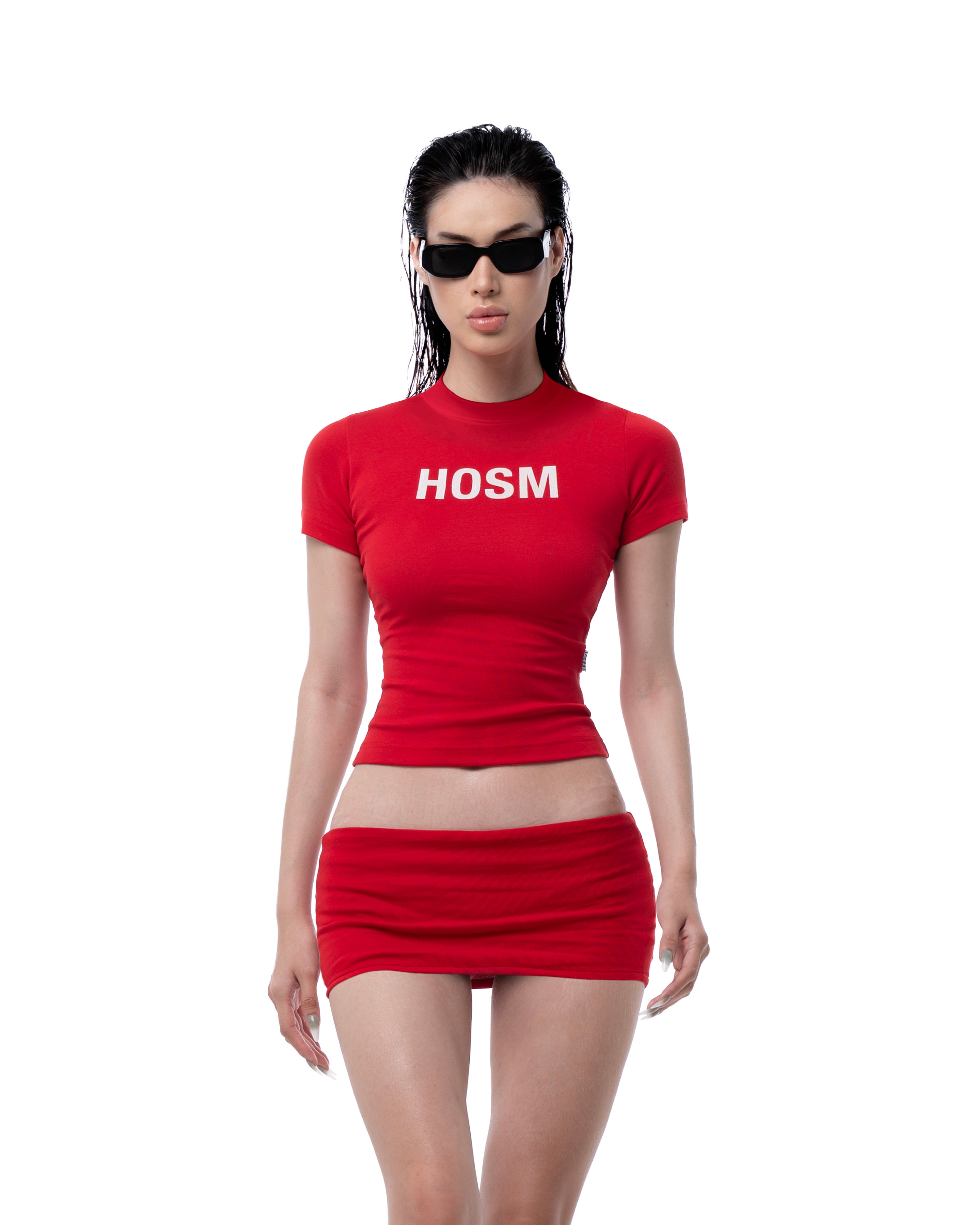 HOSM BABY TEE - RED