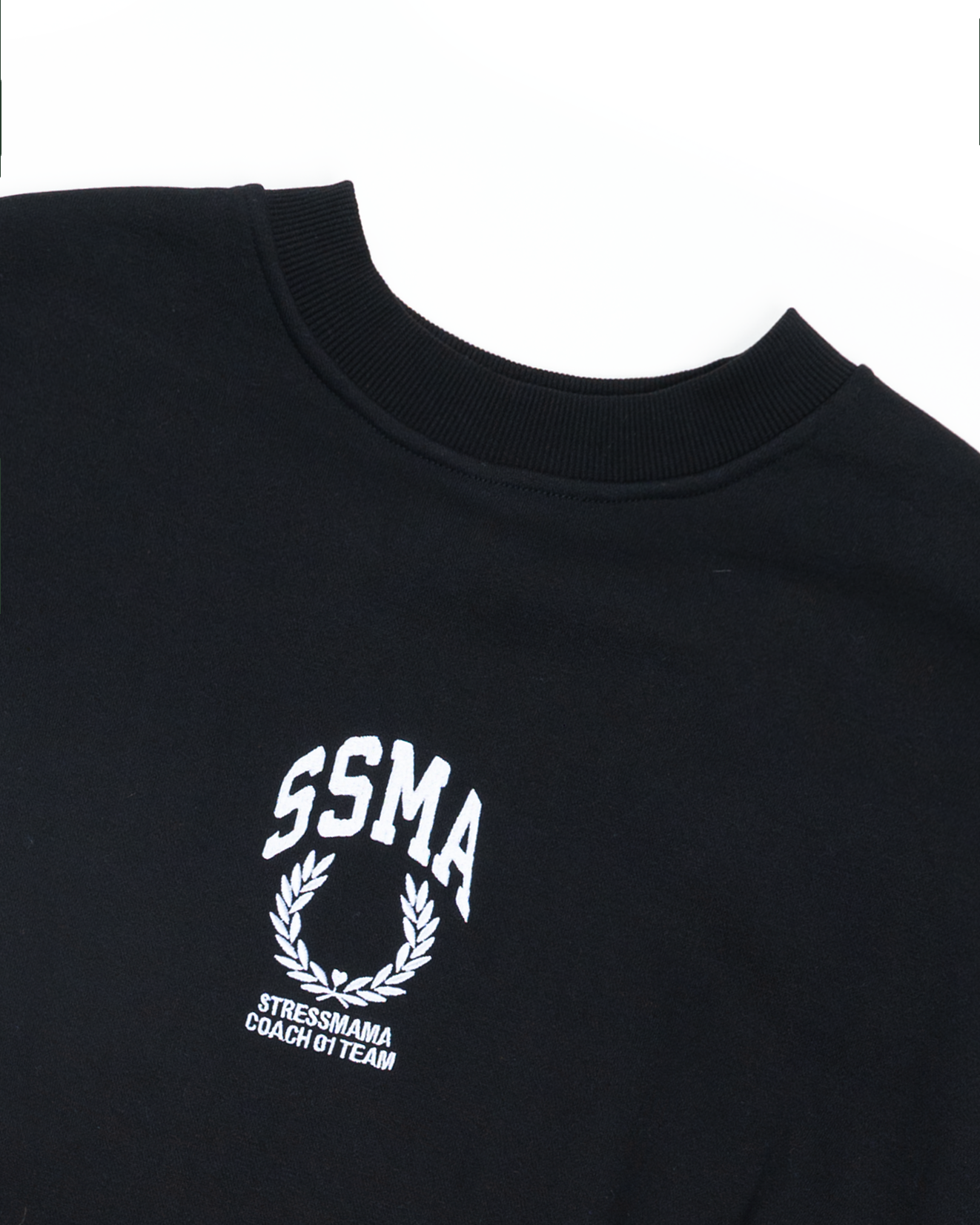 FW25 COACH 01 TEAM SWEATER - BLACK