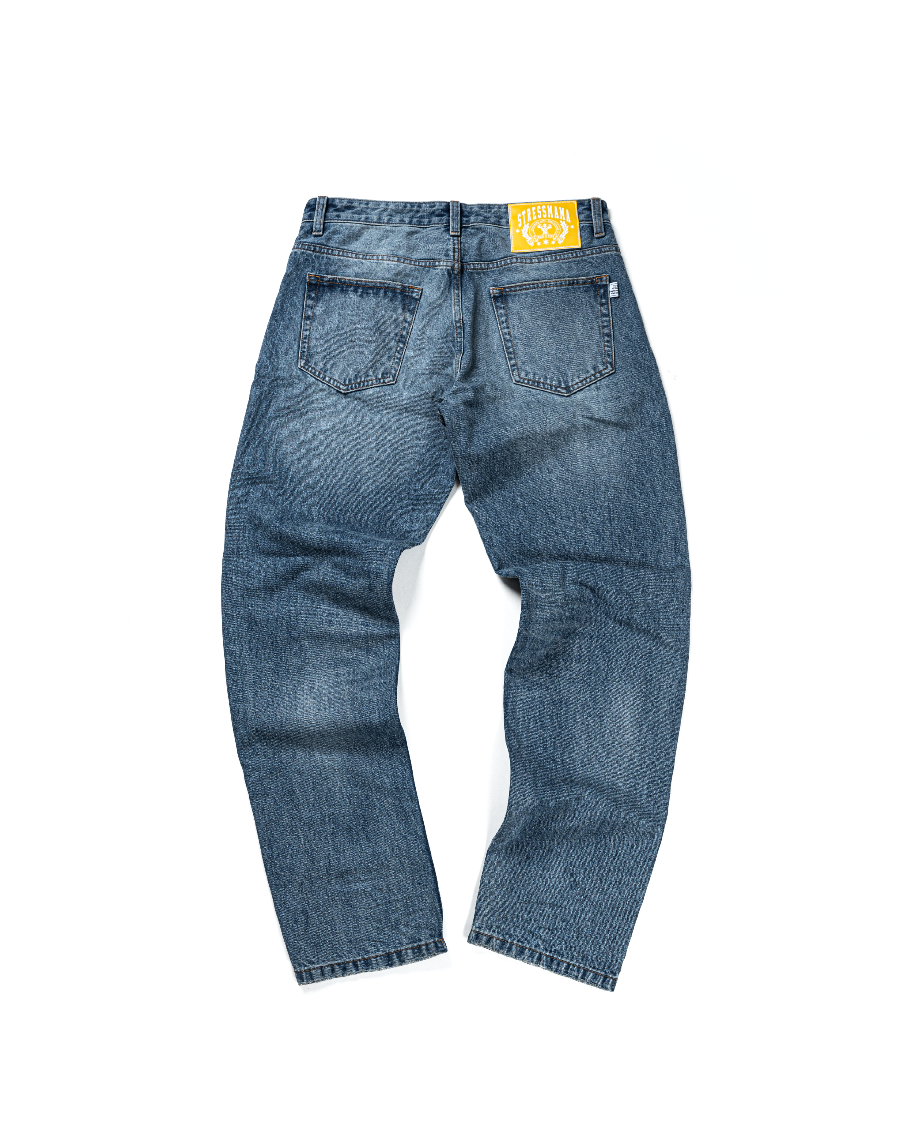 FW25 SHREDDED JEANS - BLUE