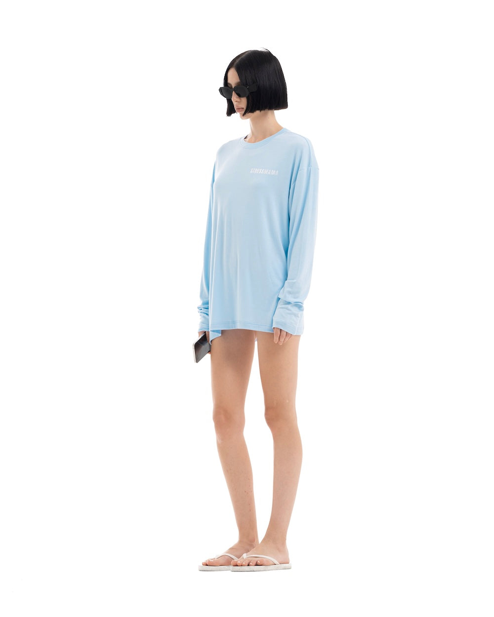 HÔTEL MAMA LONGSLEEVE - BABY BLUE