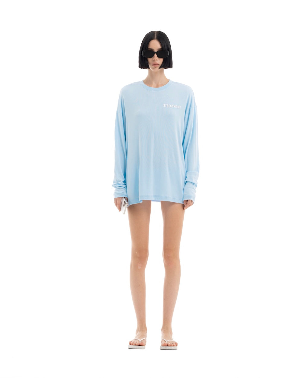 HÔTEL MAMA LONGSLEEVE - BABY BLUE