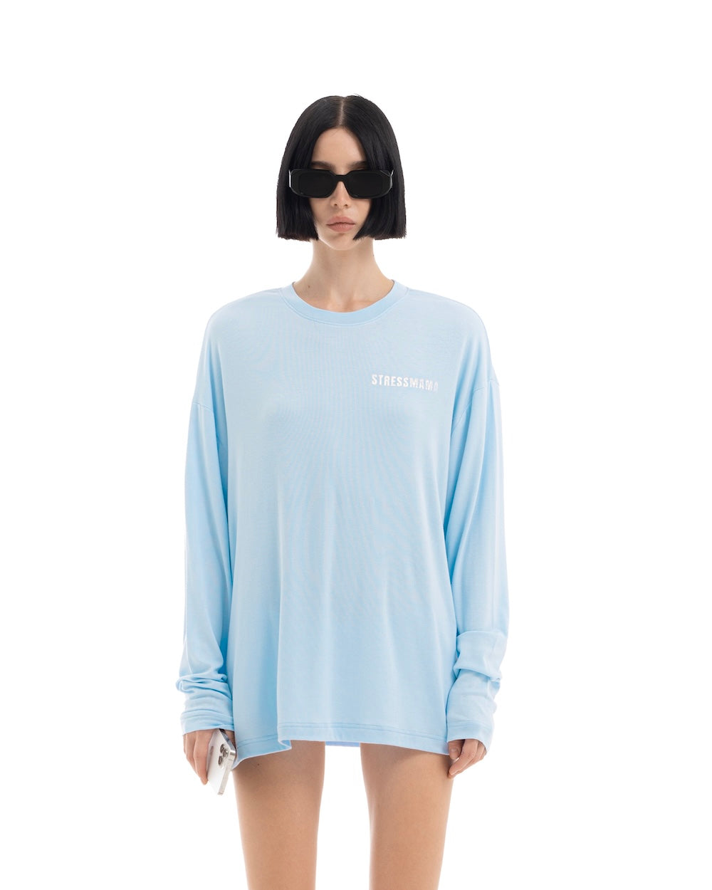 HÔTEL MAMA LONGSLEEVE - BABY BLUE