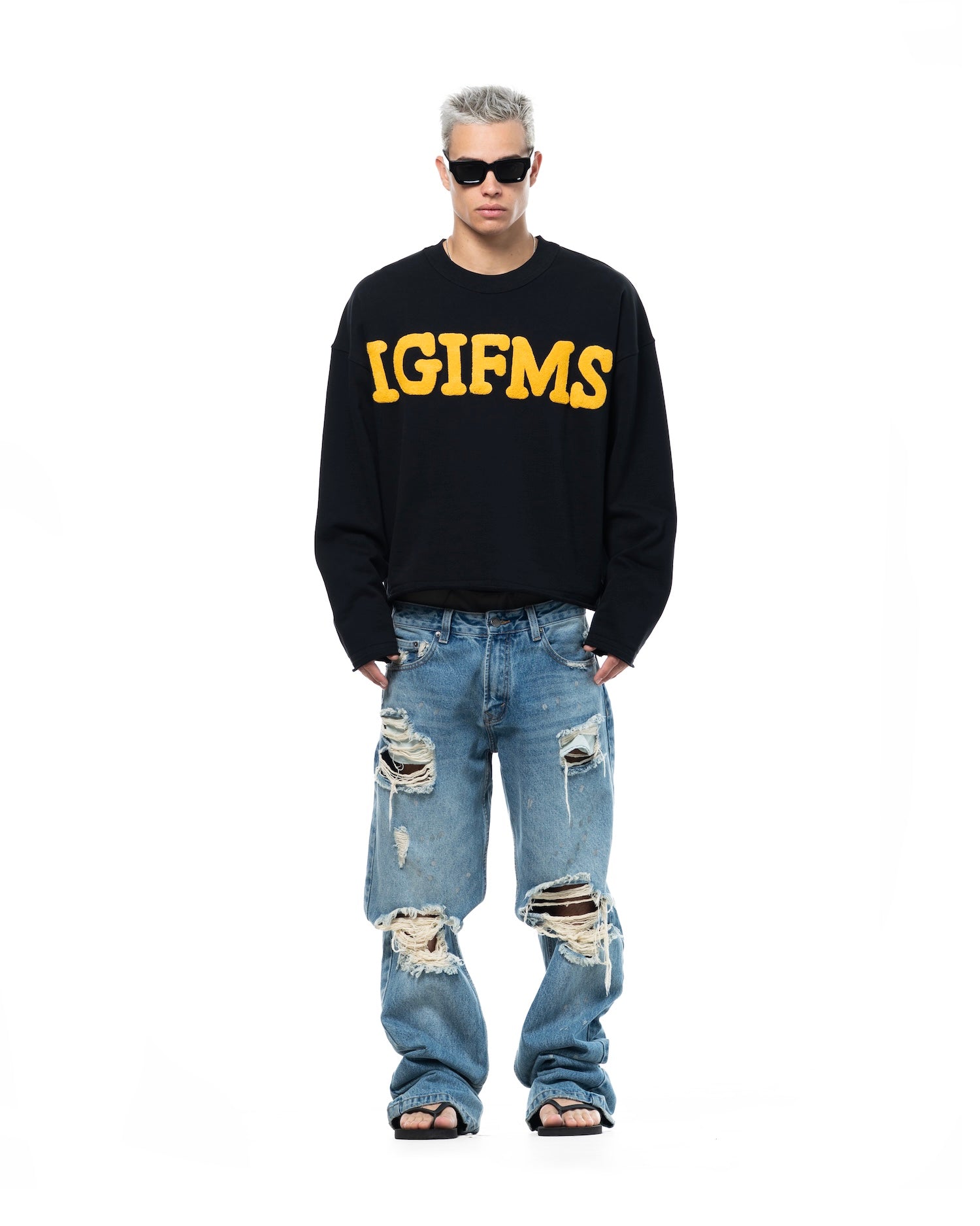 SSMA IGIFMS EMBROIDERY LONGSLEEVE - BLACK