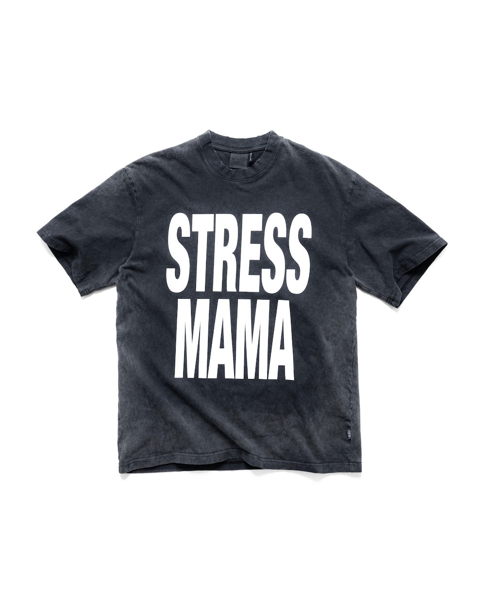 MAMAFIA BASIC WASHED T-SHIRT - BLACK