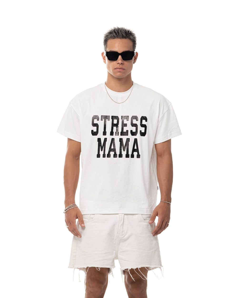 FALL25 SSMA BASIC T-SHIRT - WHITE