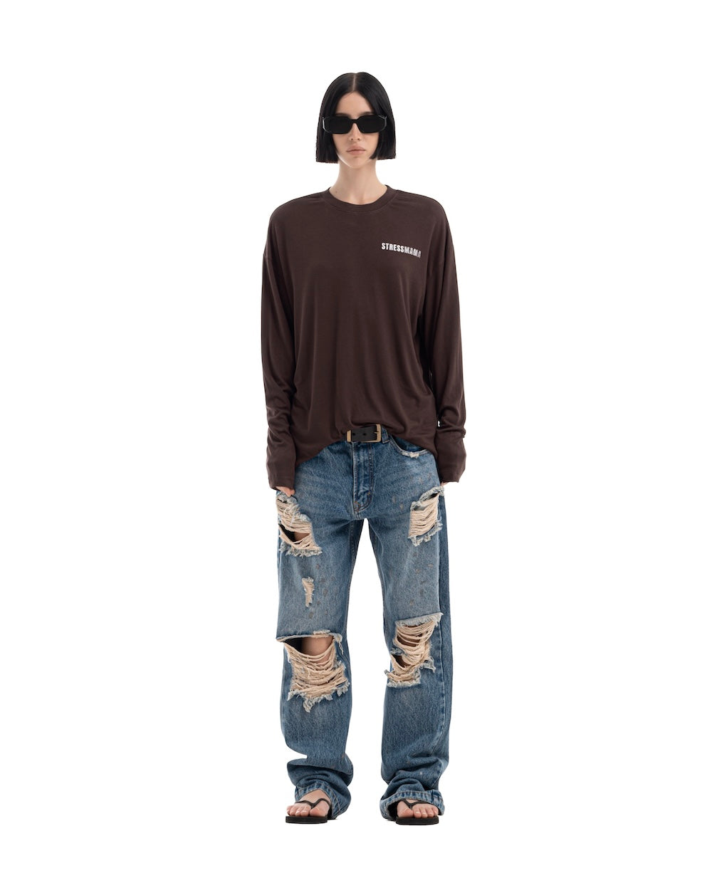 HÔTEL MAMA LONGSLEEVE - BROWN