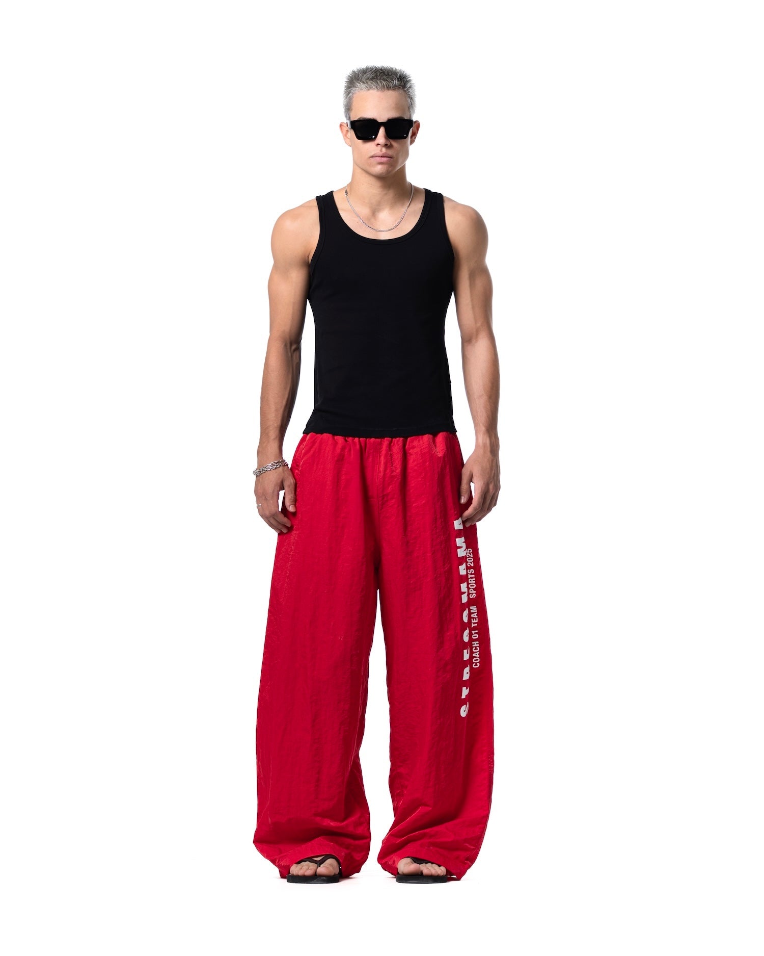 SSMA VITAL TRACK PANTS - RED