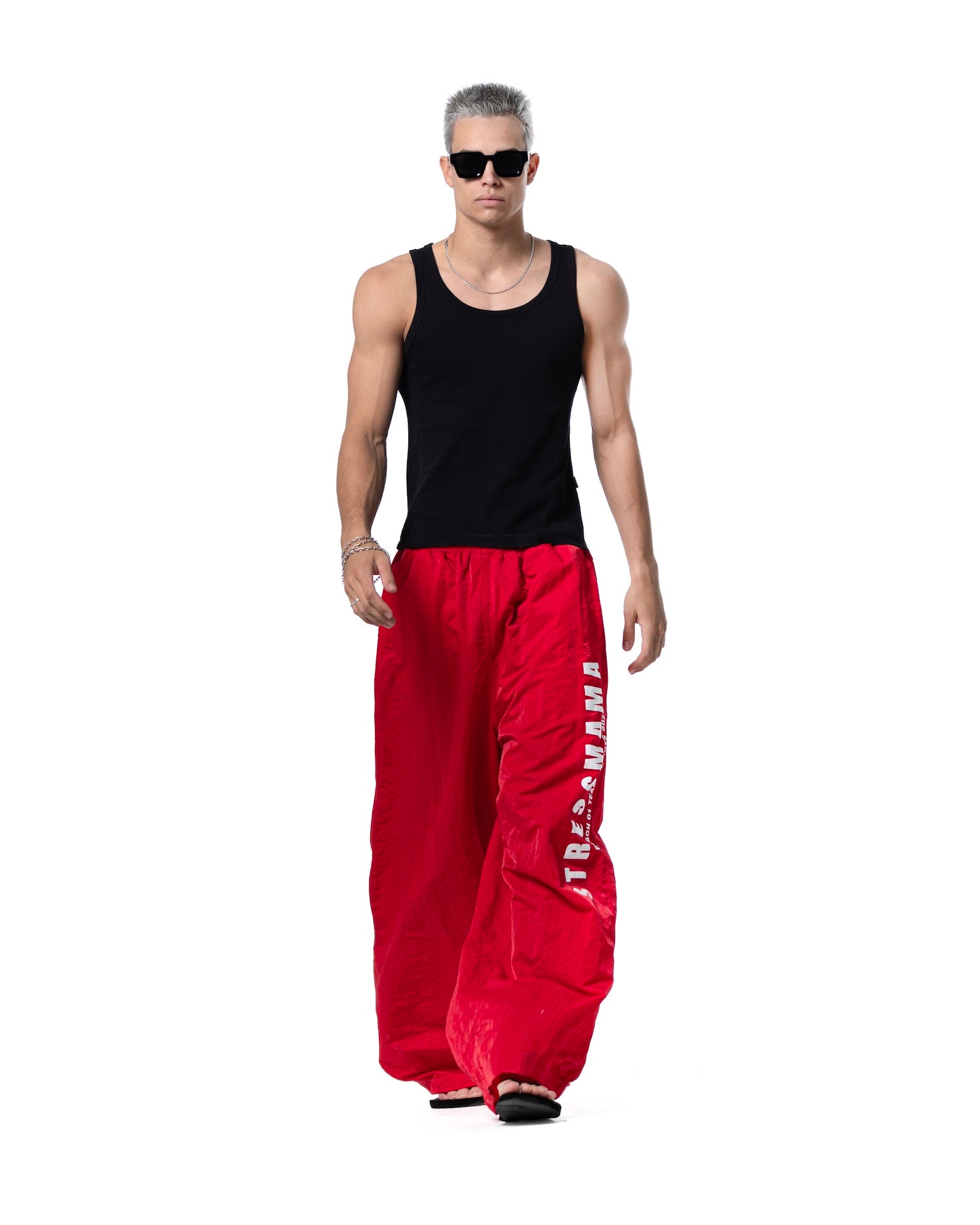 SSMA VITAL TRACK PANTS - RED