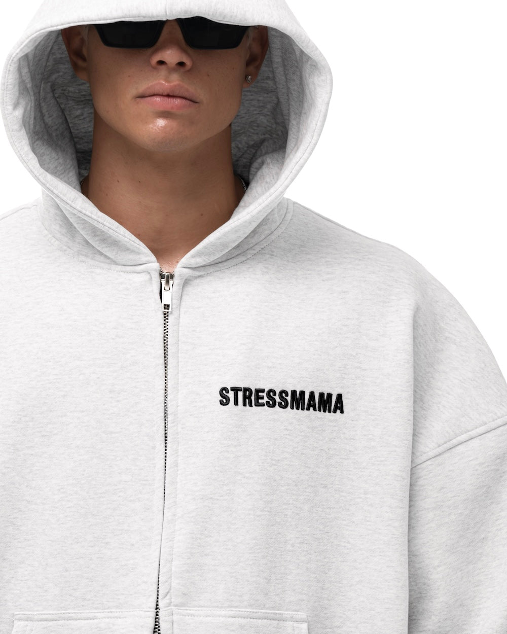 SSMA COACH ZIP HOODIE - GRAY