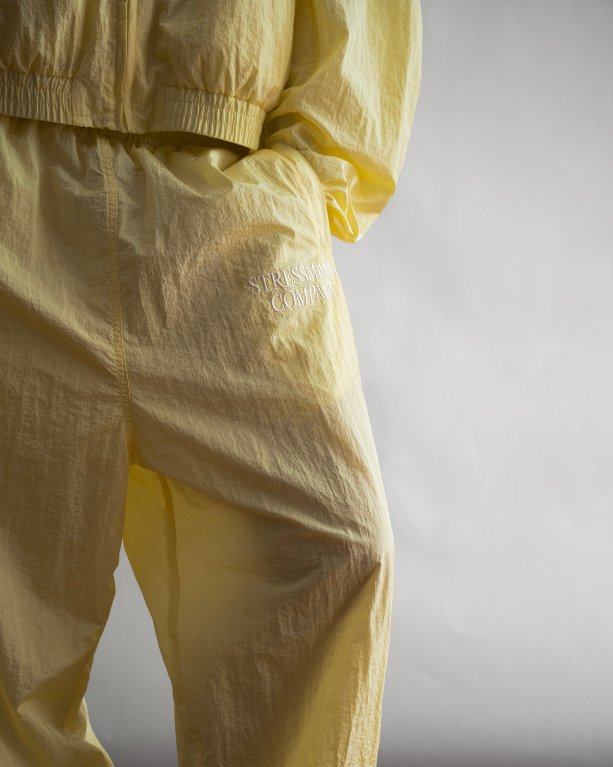 SSMA COMPANY TRACKSUIT PANTS - YELLOW