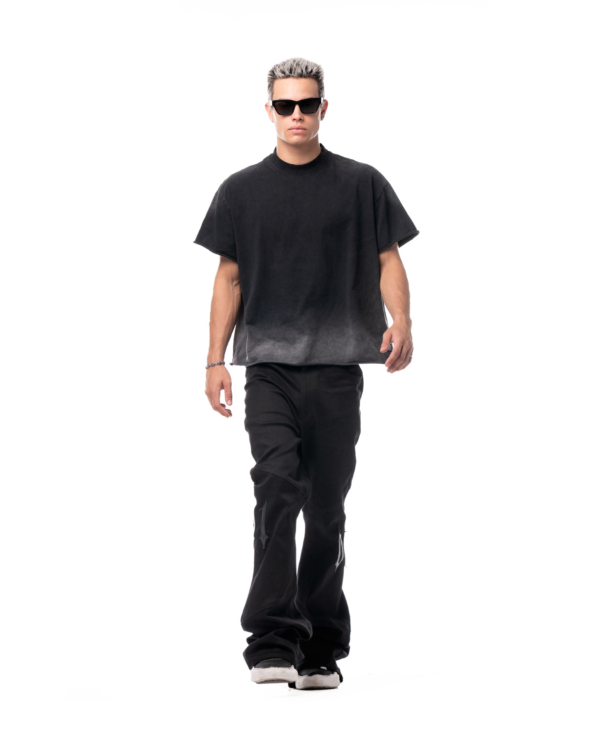 MAMAFIA DESTROYED T-SHIRT - BLACK