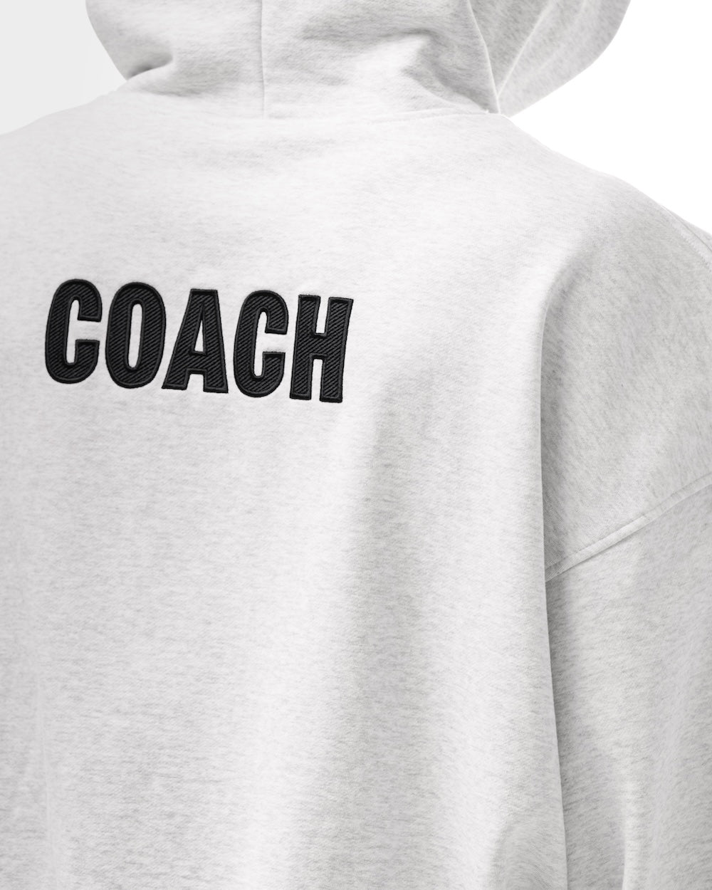 SSMA COACH ZIP HOODIE - GRAY