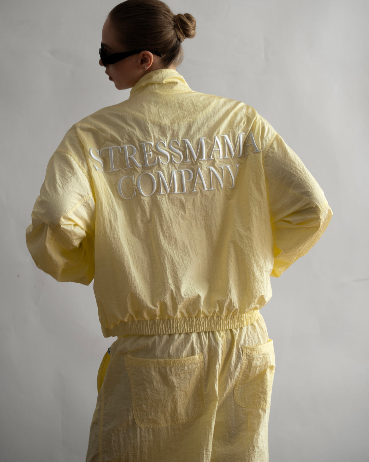 SSMA COMPANY TRACK JACKET - YELLOW
