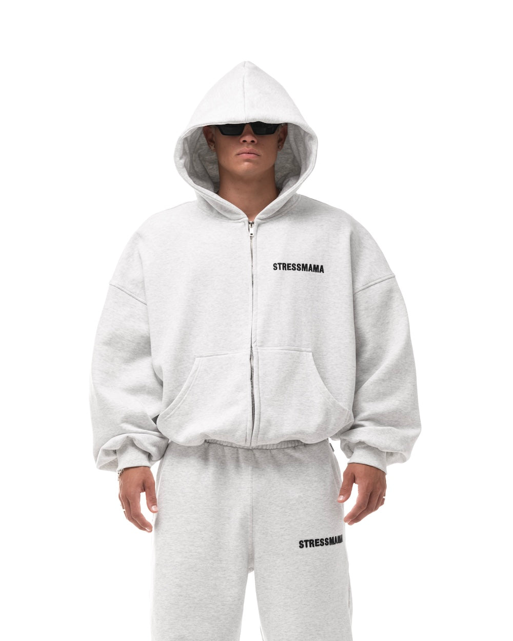 SSMA COACH ZIP HOODIE - GRAY