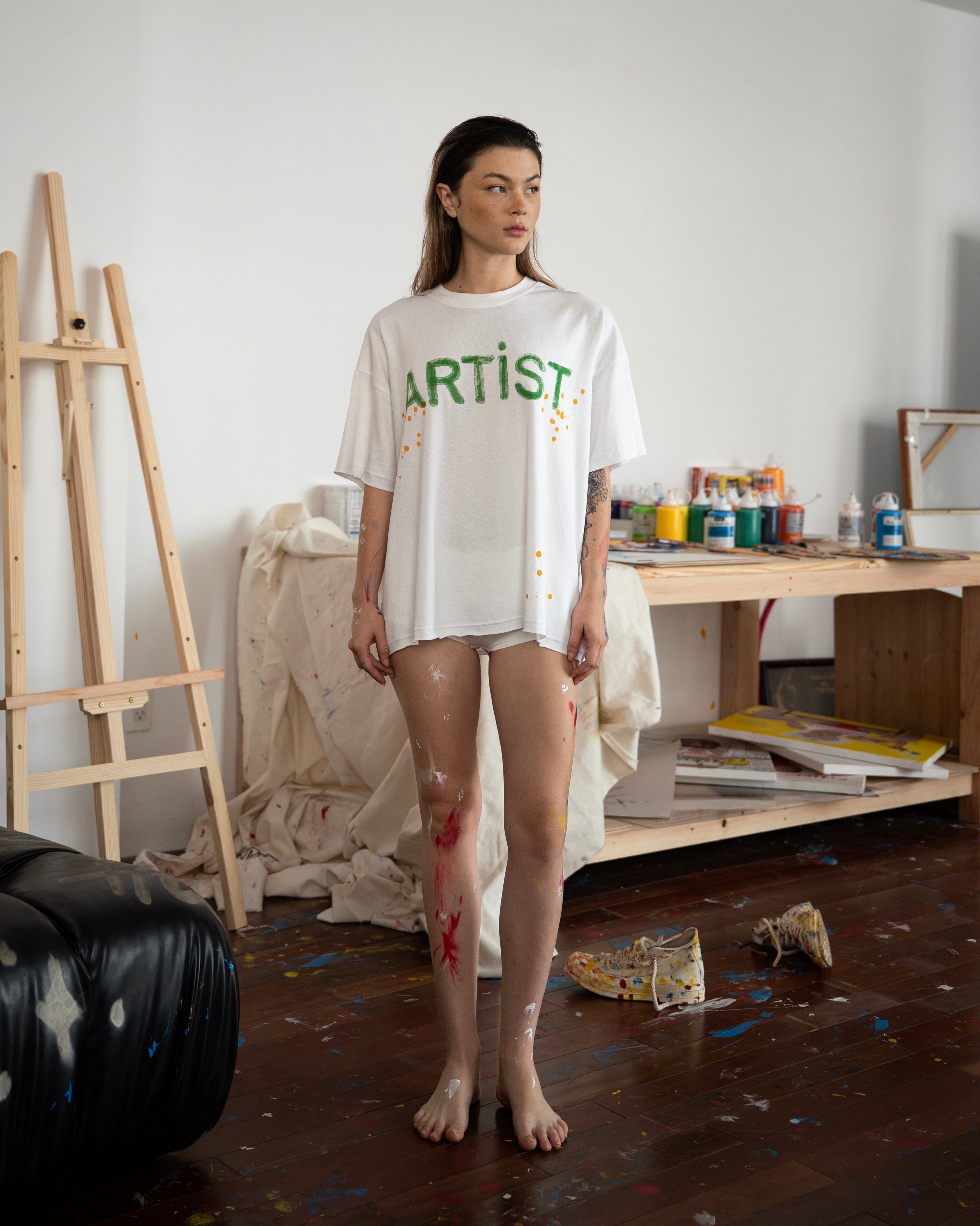 SSMA ARTIST T-SHIRT - WHITE