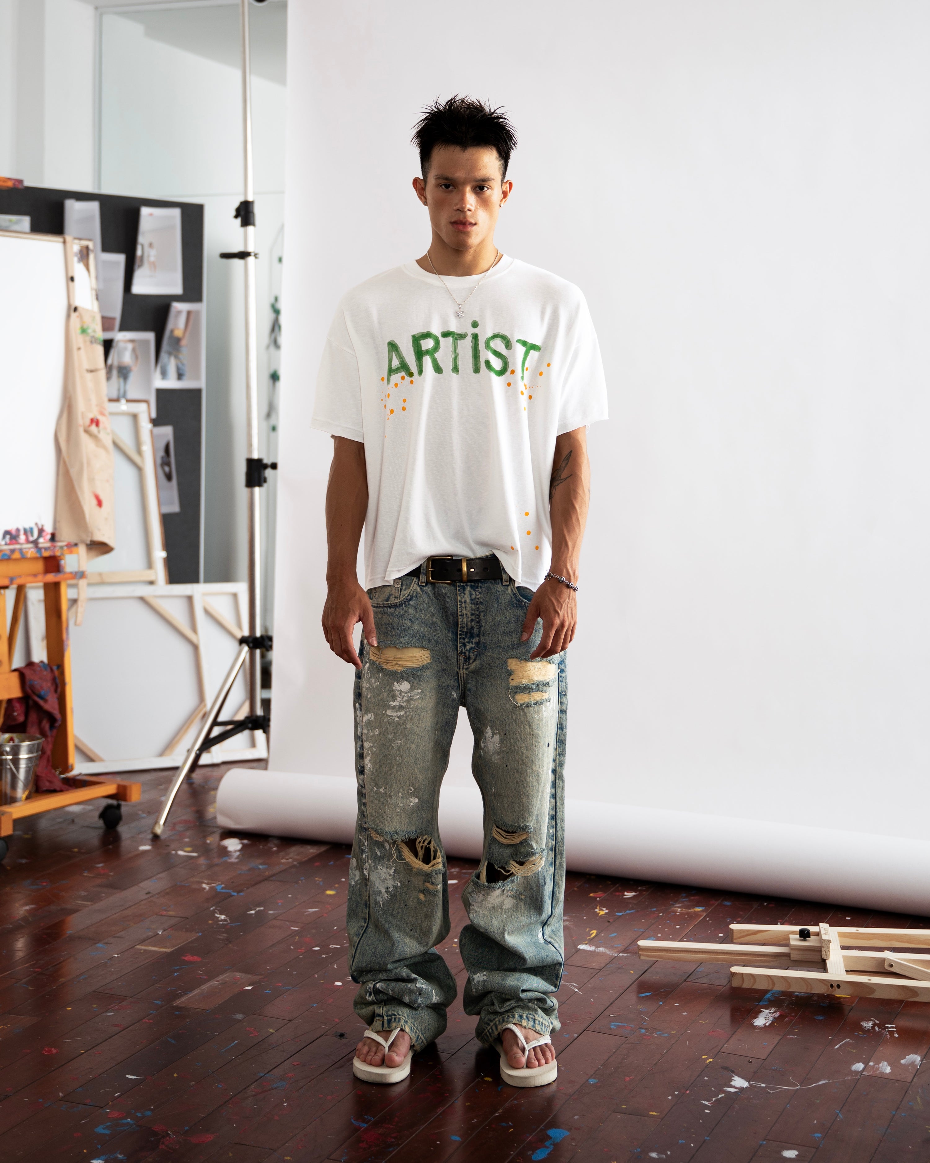 SSMA ARTIST T-SHIRT - WHITE