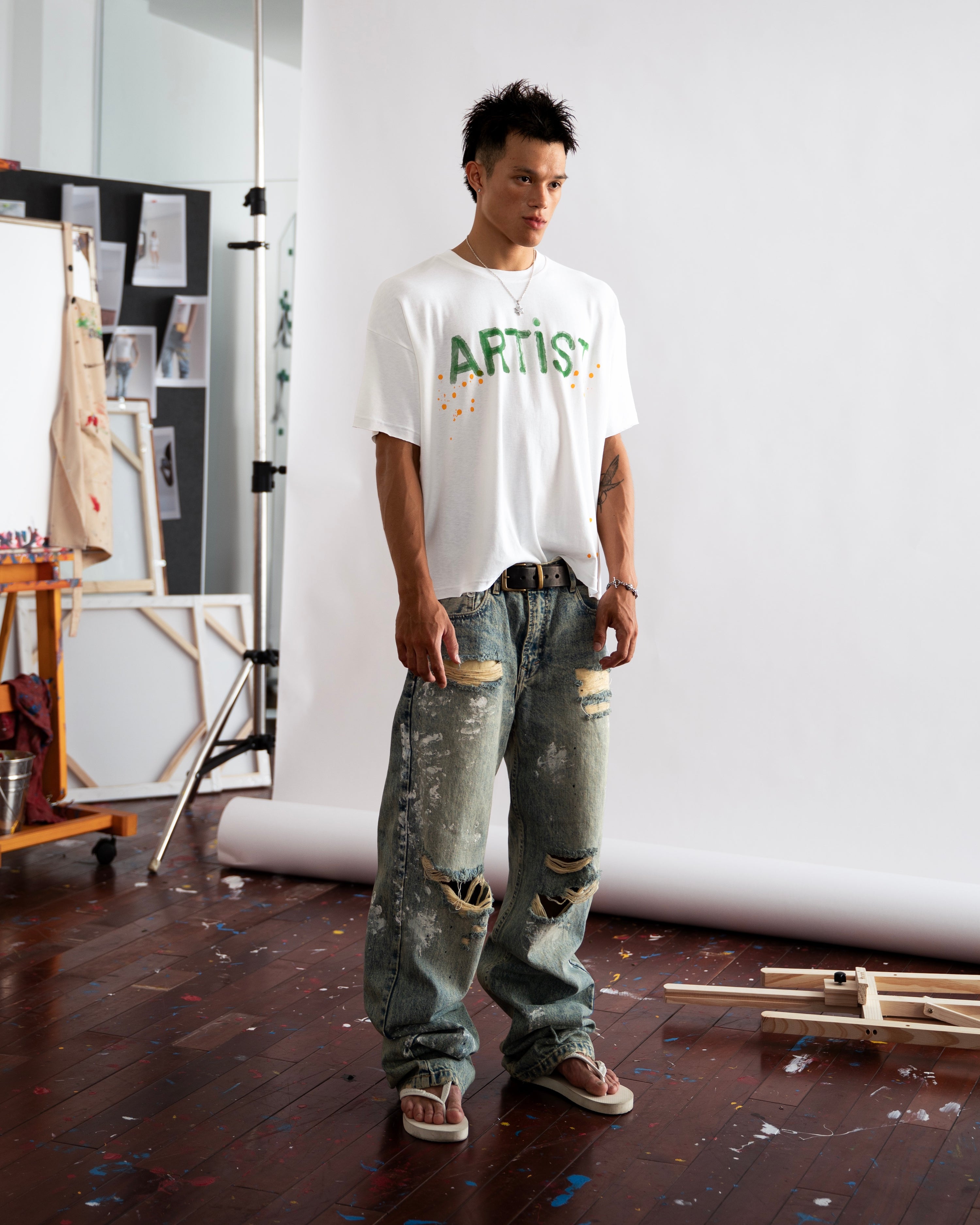 SSMA ARTIST T-SHIRT - WHITE