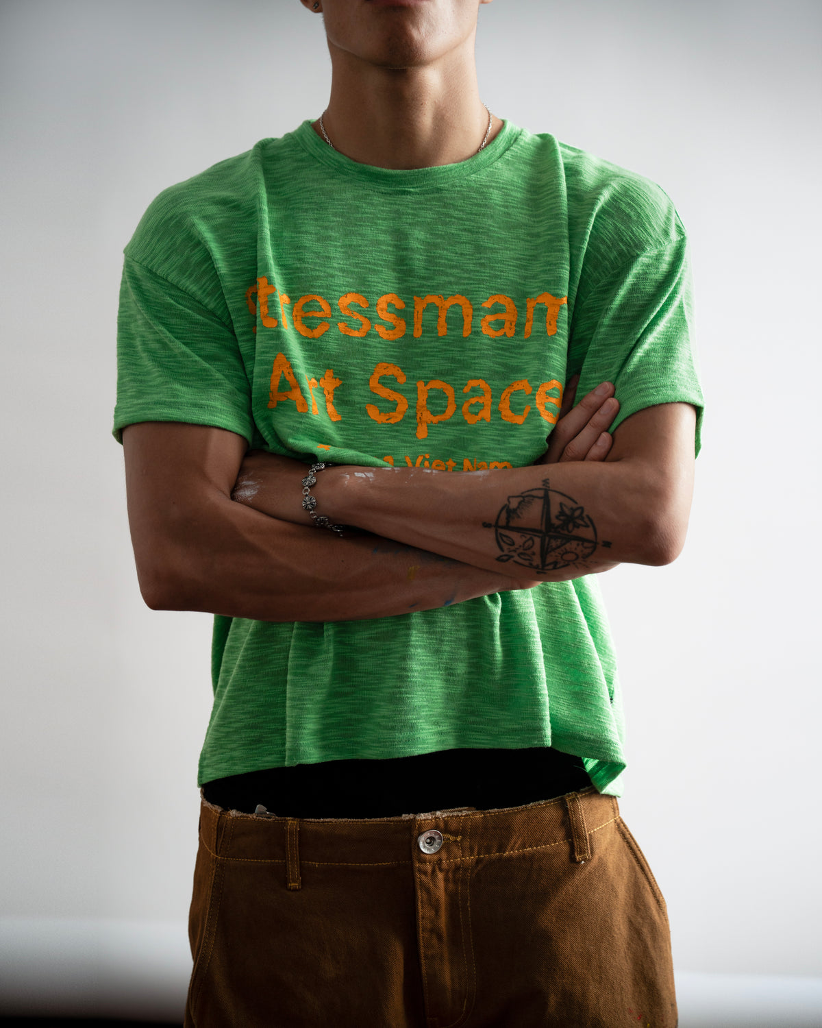 SSMA ART SPACE 8401 T-SHIRT - GREEN