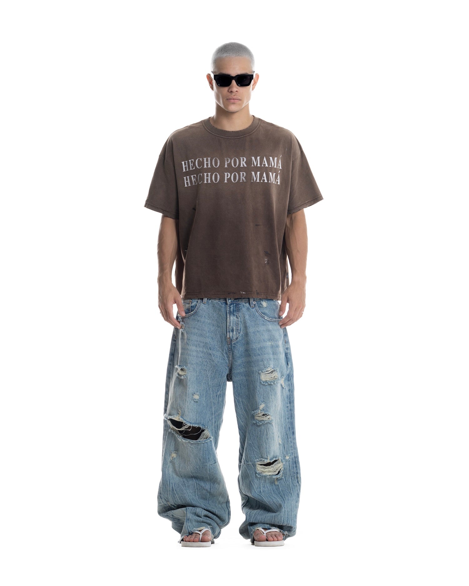 SSMA HECHO T-SHIRT V2 - BROWN