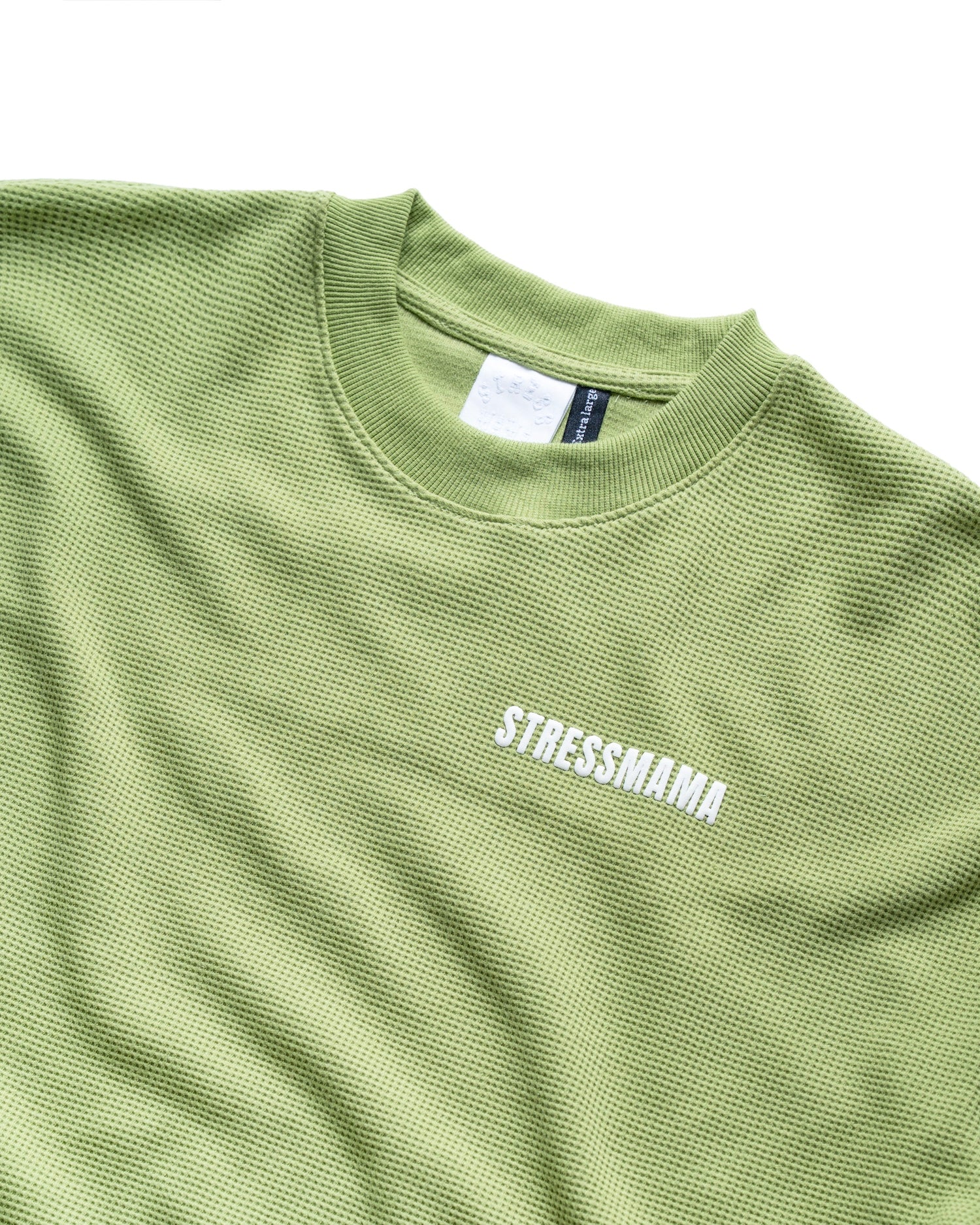 SS26 WAFFLE LONGSLEEVE - GREEN
