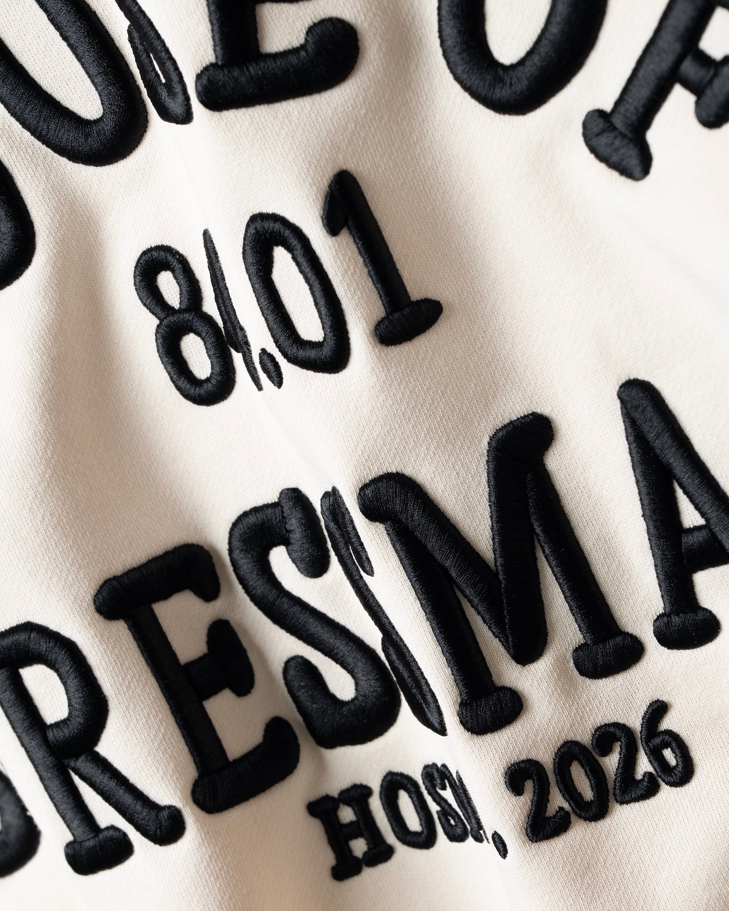SS26 HOSM SWEATER - CREAM