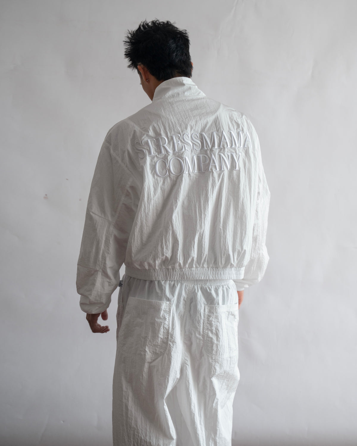 SSMA COMPANY TRACK JACKET - WHITE