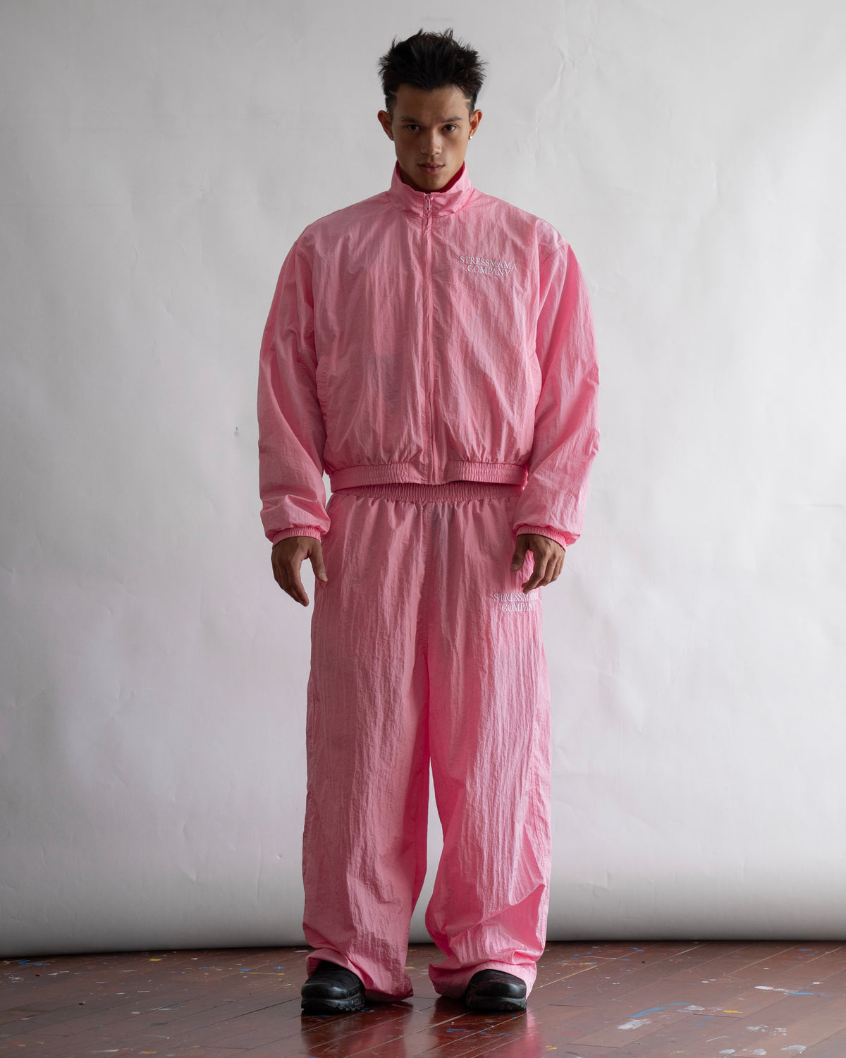SSMA COMPANY TRACK JACKET - PINK
