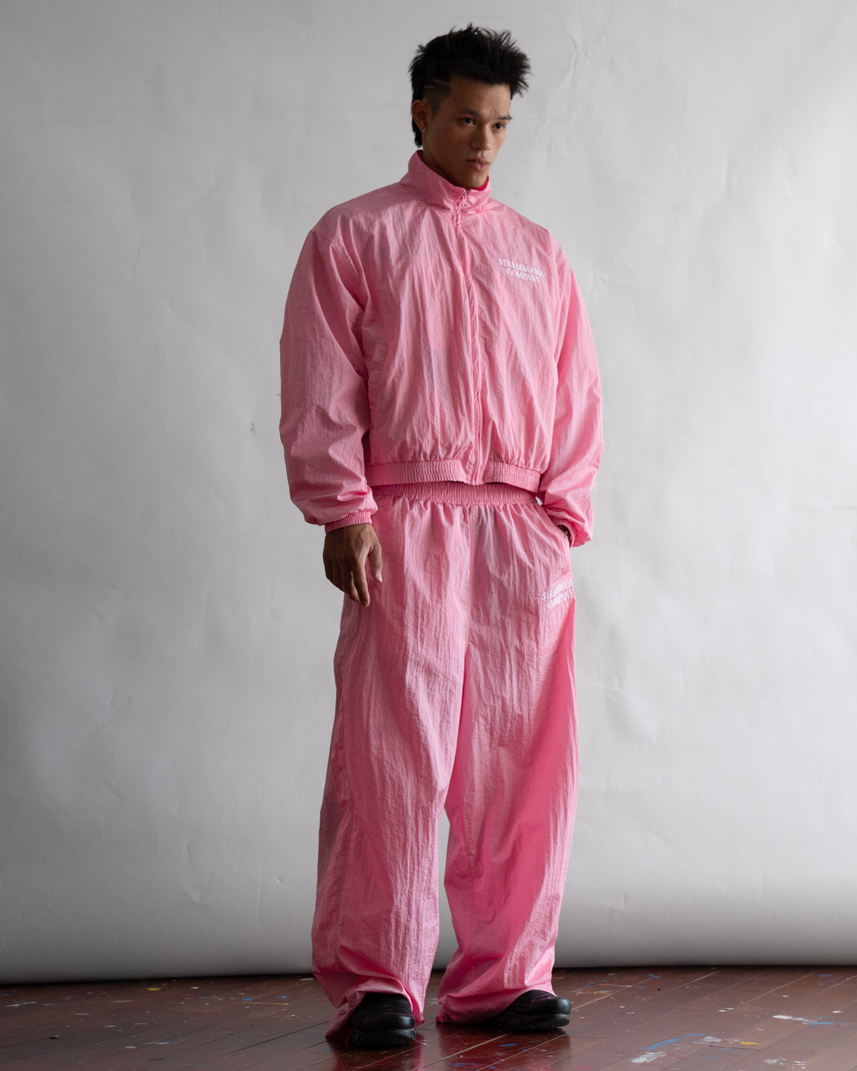 SSMA COMPANY TRACKSUIT PANTS - PINK